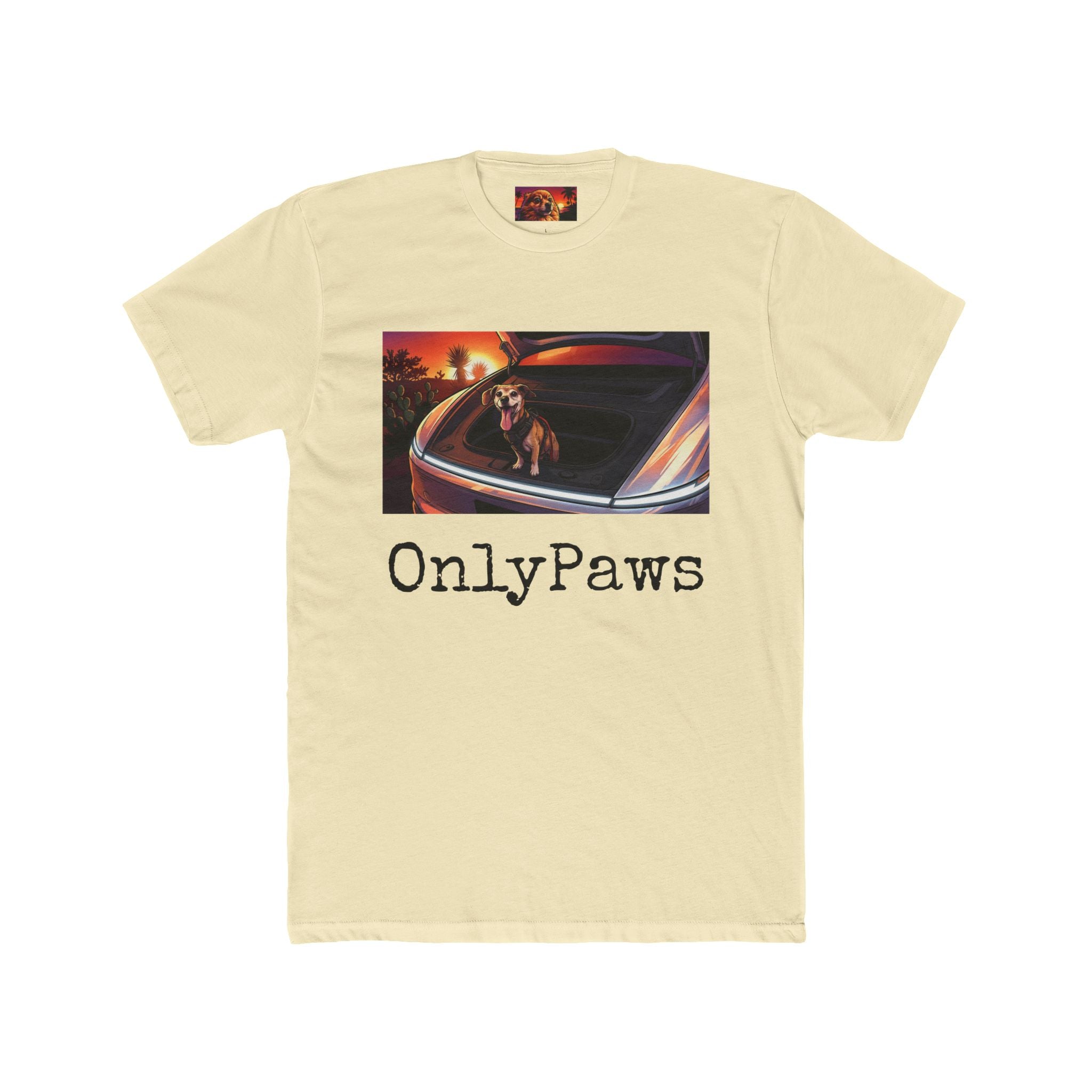 LowRider Edition OnlyPaws Sunset Dog T-Shirt
