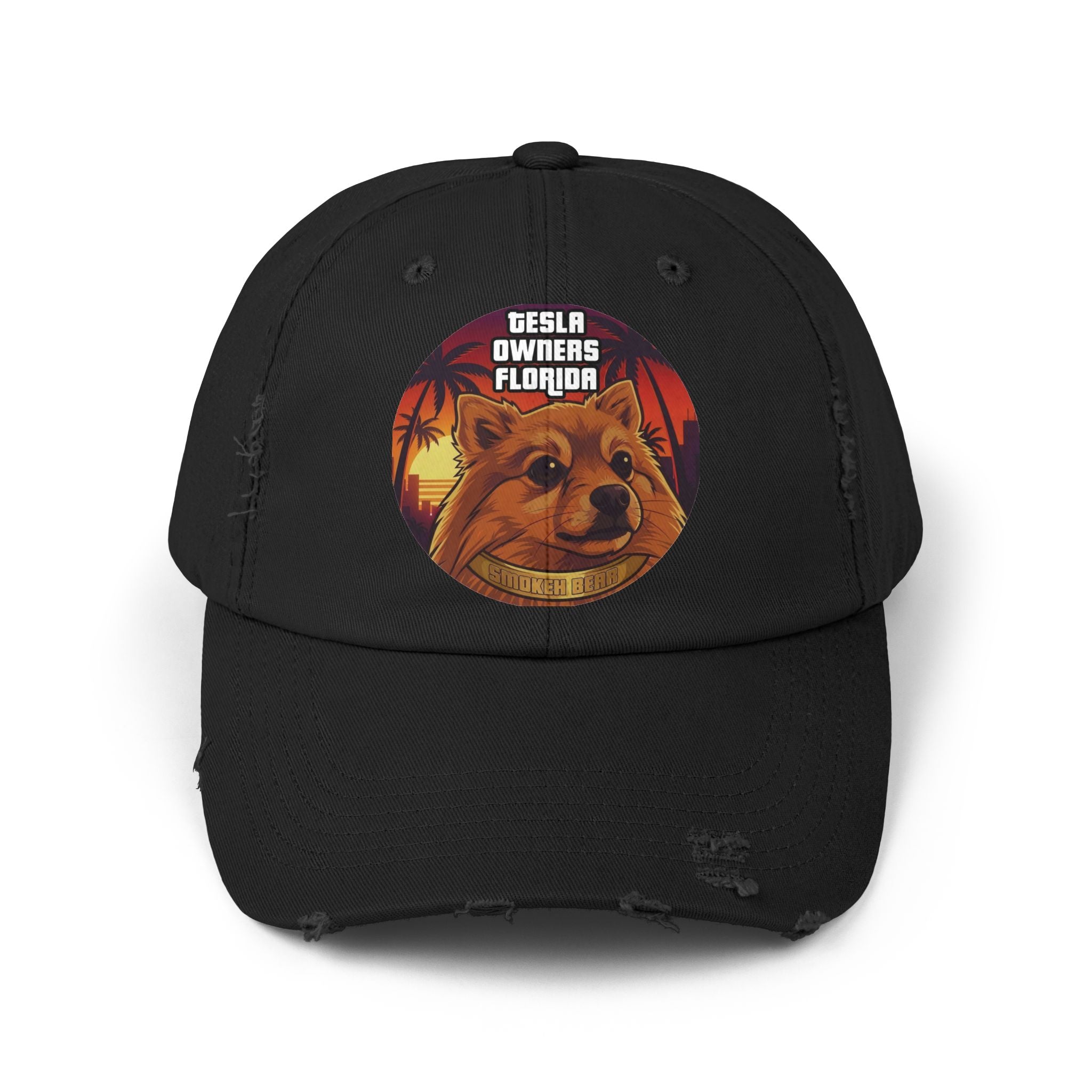 SmokehBear's Distressed Cap