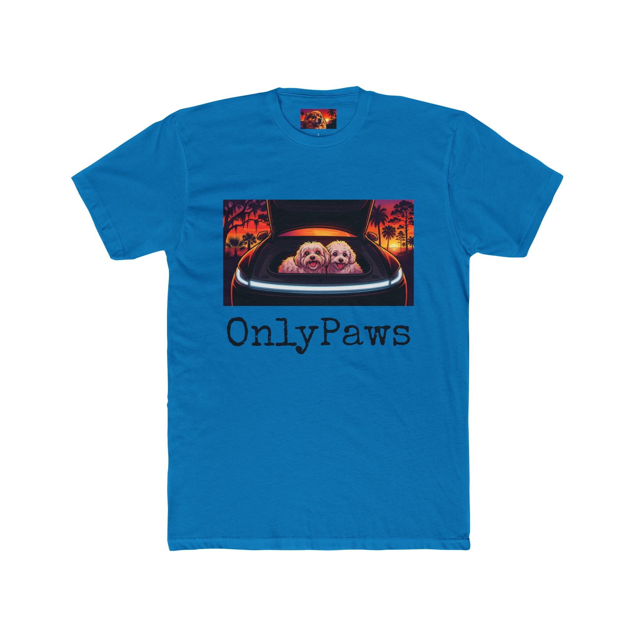 OnlyPaws Chevy and Fiona Edition Sunset — T-Shirt