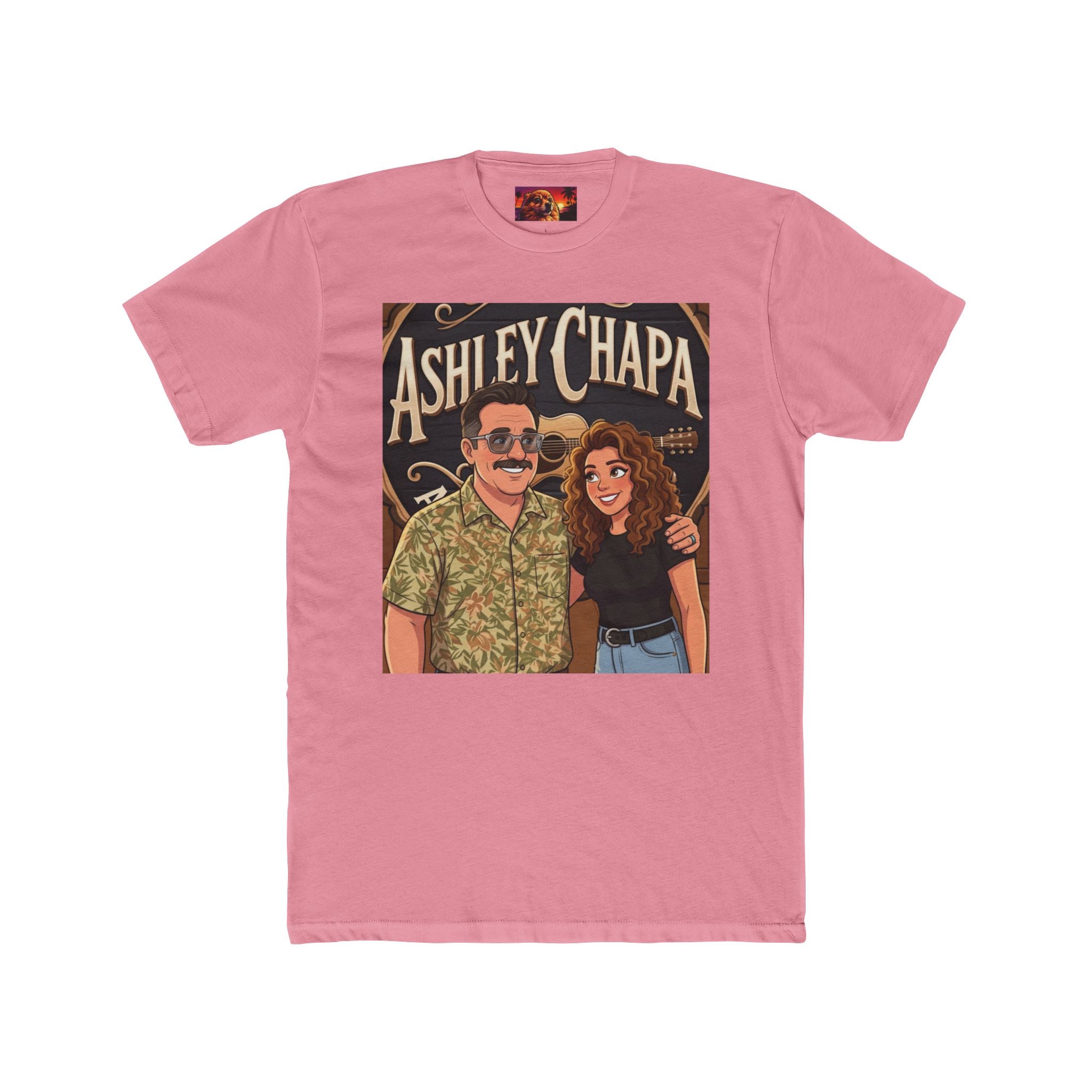 Ashley Chapa "Dave Duo." Cotton T-Shirt