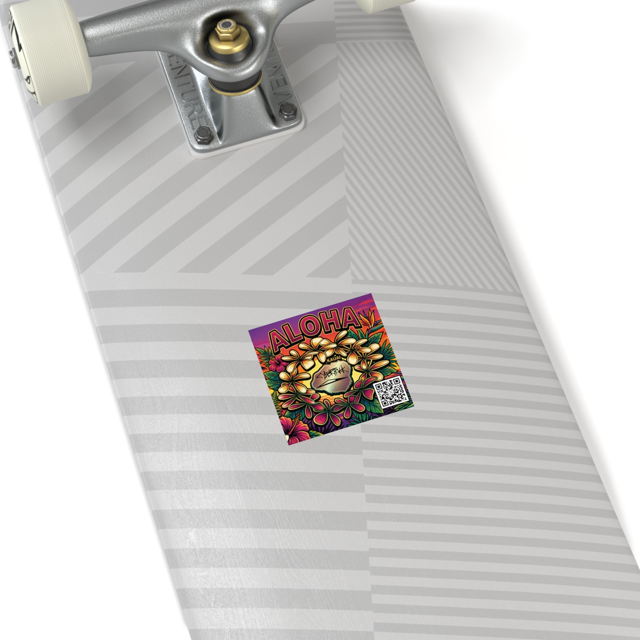 @kauai_renatus ALOHA. stickers (Indoor/Outdoor)