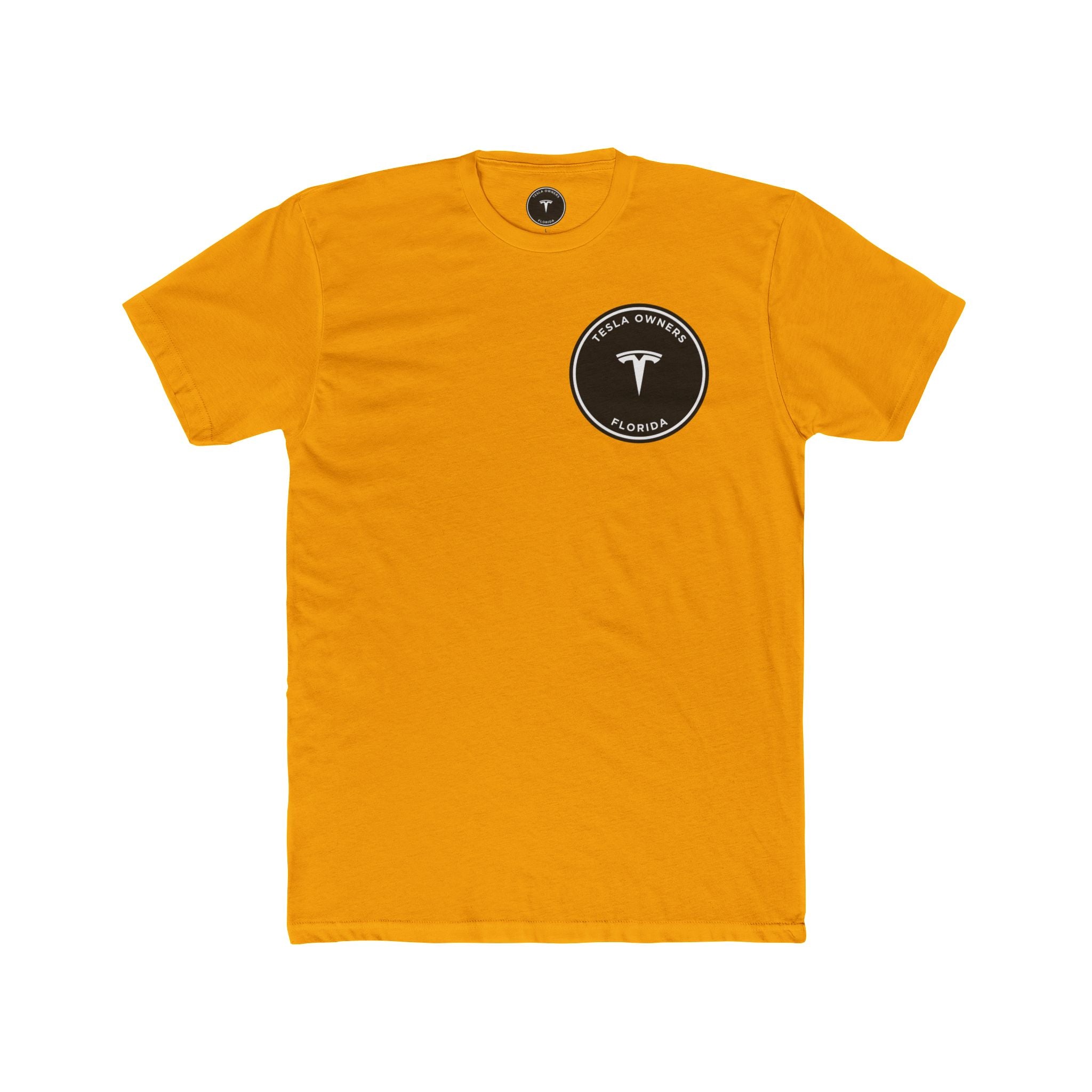 Tesla Owners Florida T-Shirt (small logo front, large back)