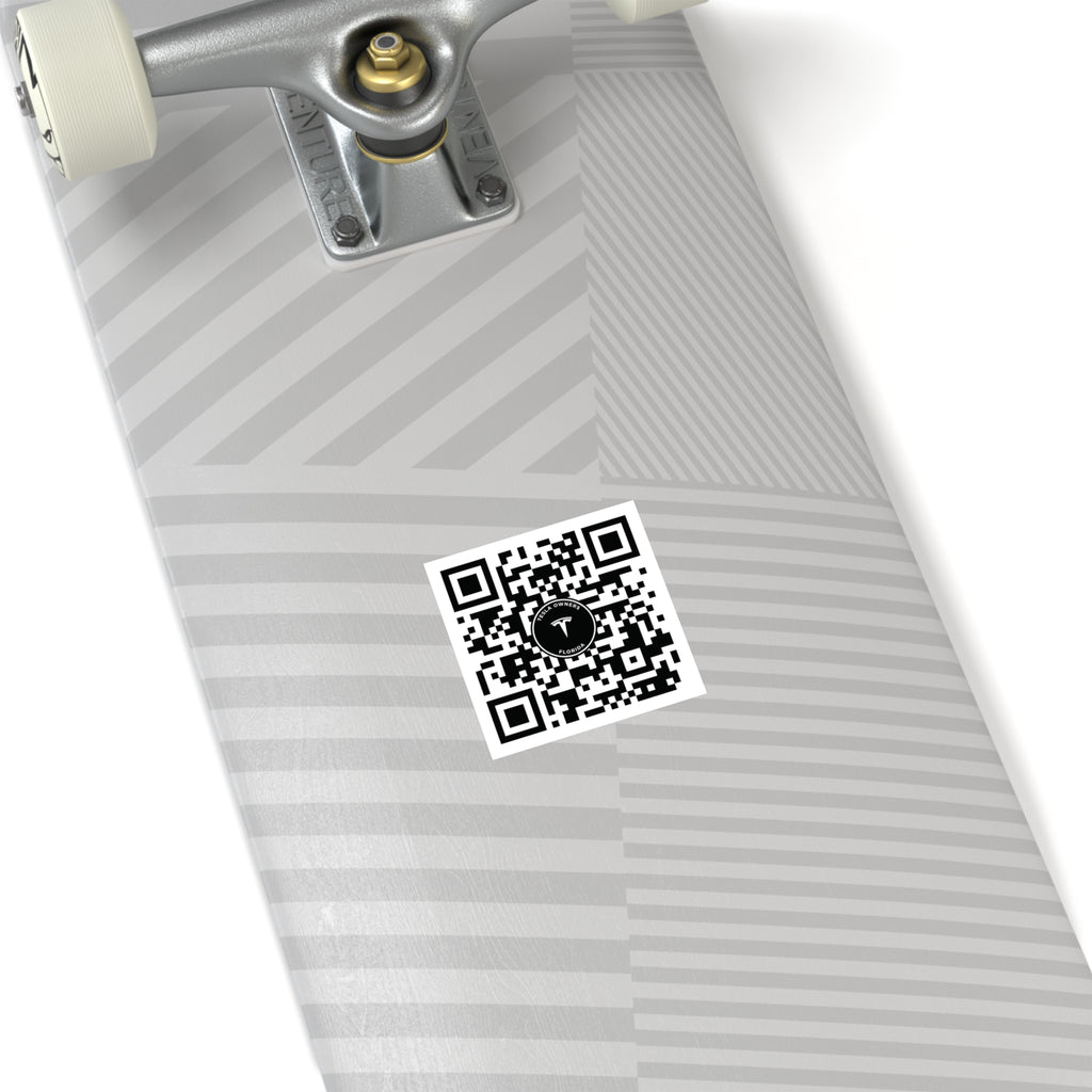 Tesla Owners Florida Join QR stickers (Indoor/Outdoor)