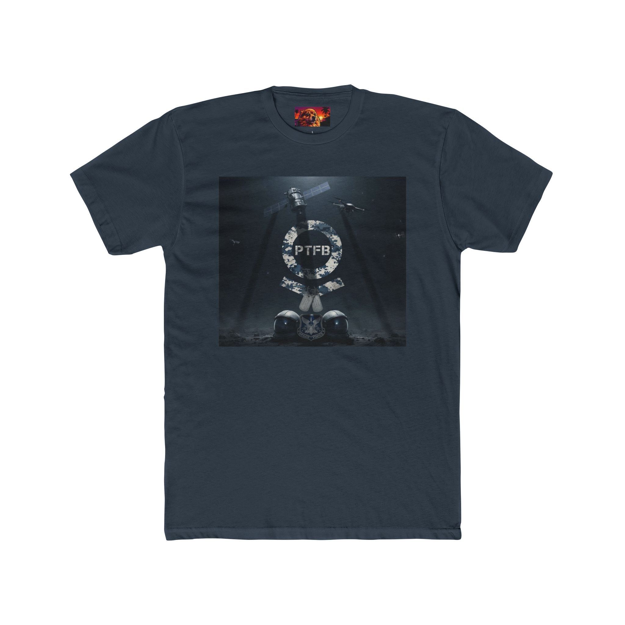 PTFB Spaceforce Cotton Crew Tee