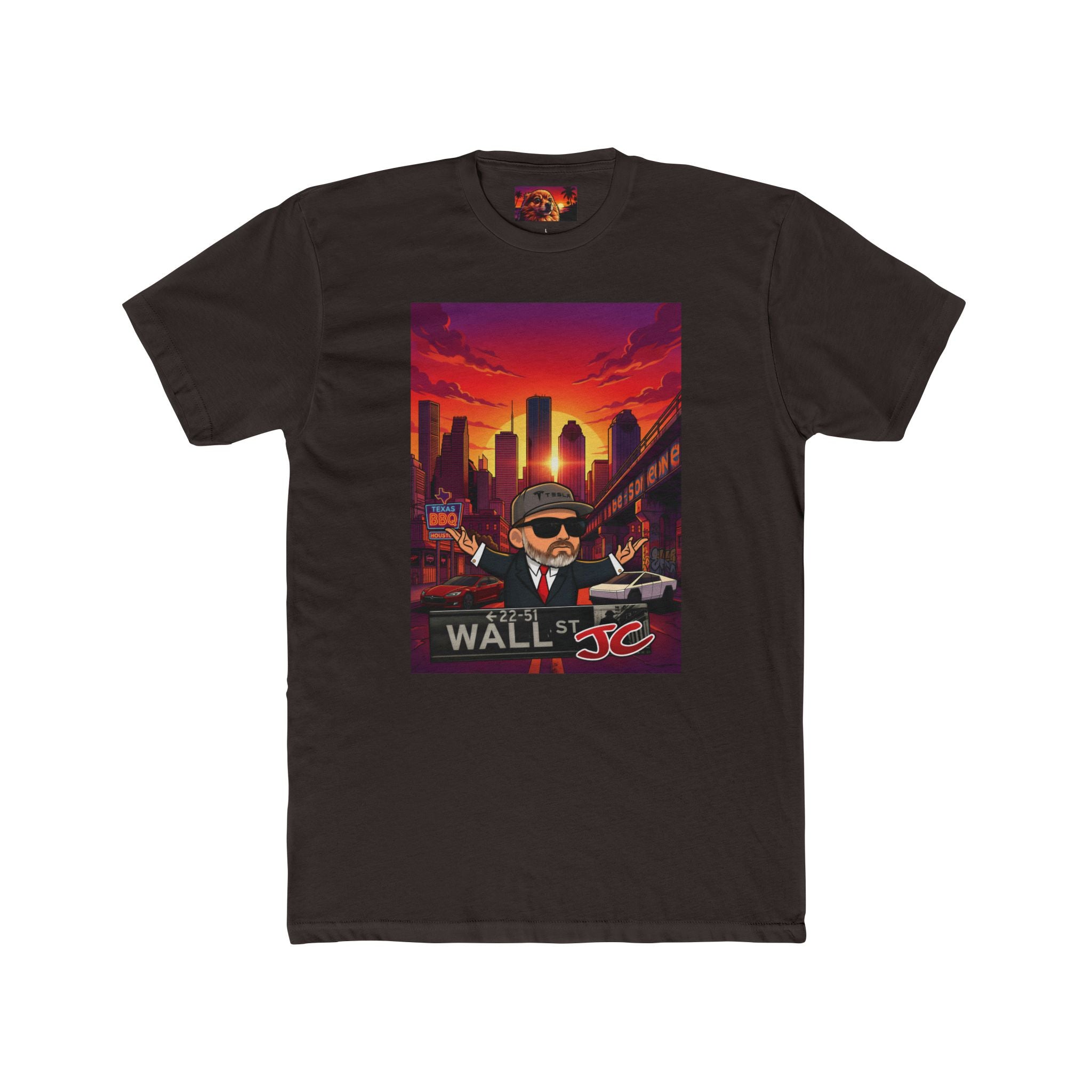 JC — "Wallstreet JC"  T-Shirt