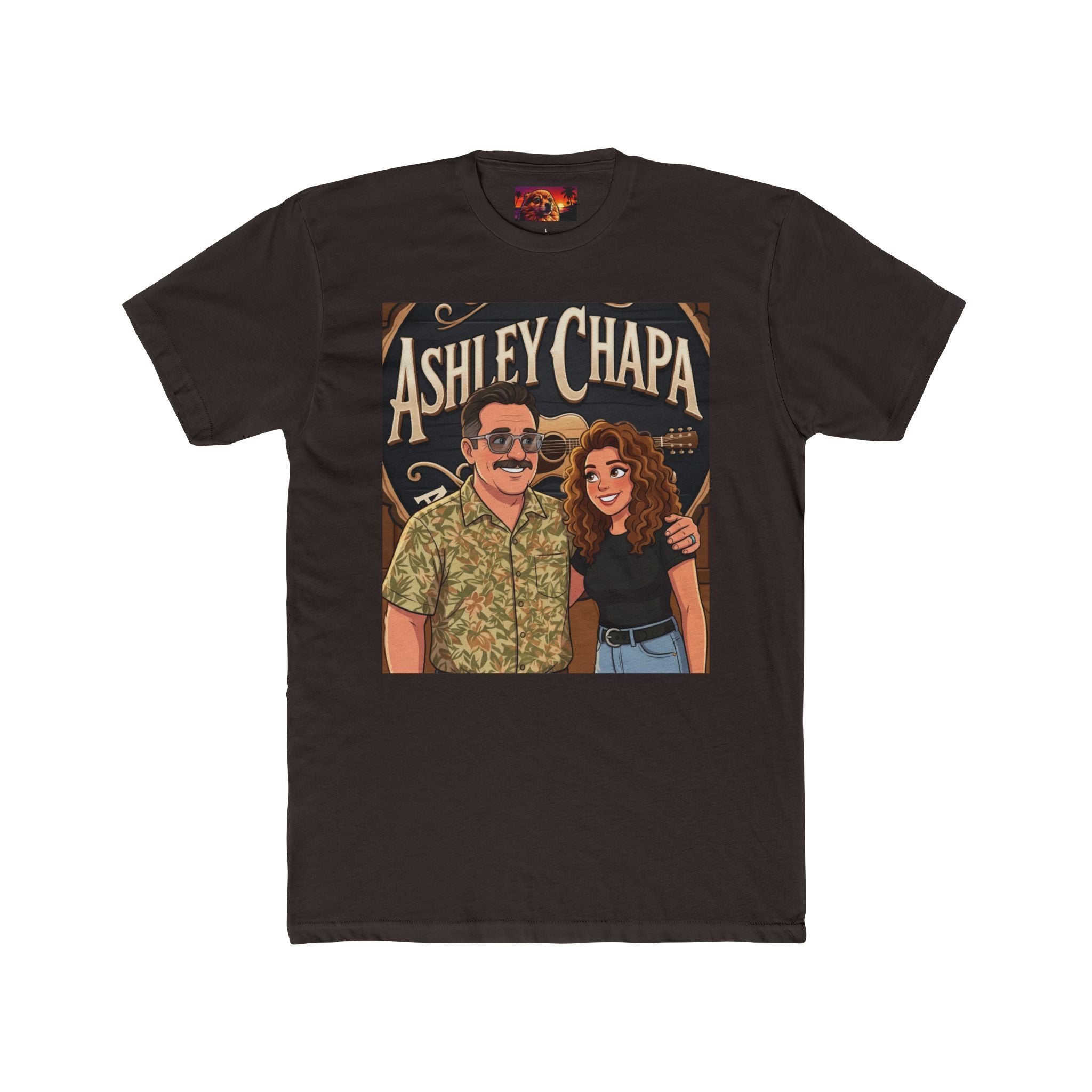Ashley Chapa "Dave Duo." Cotton T-Shirt