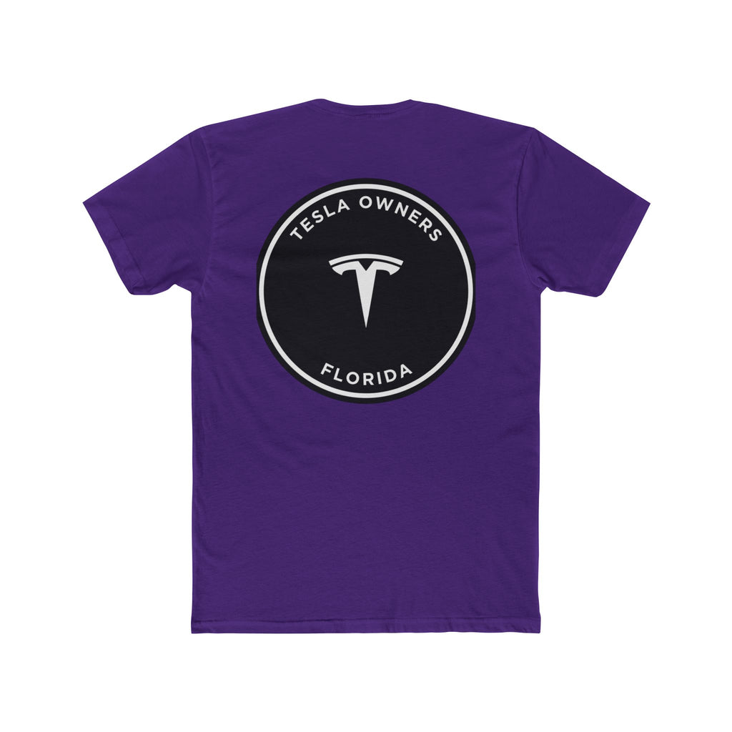 Tesla Owners Florida T-Shirt (small logo front, large back)