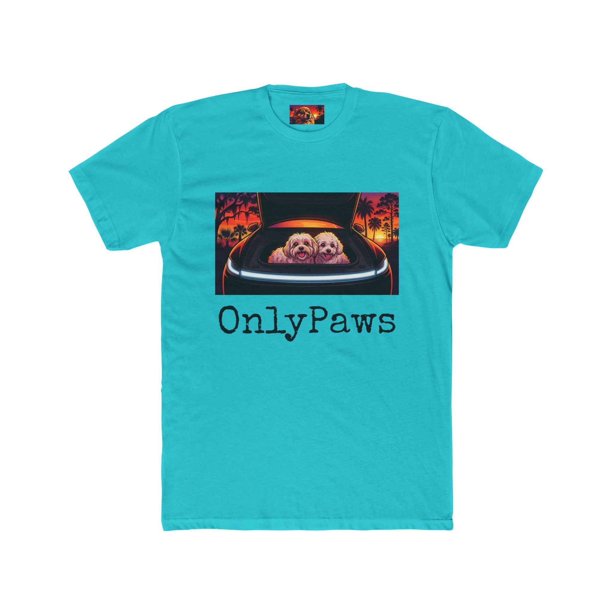 OnlyPaws Chevy and Fiona Edition Sunset — T-Shirt