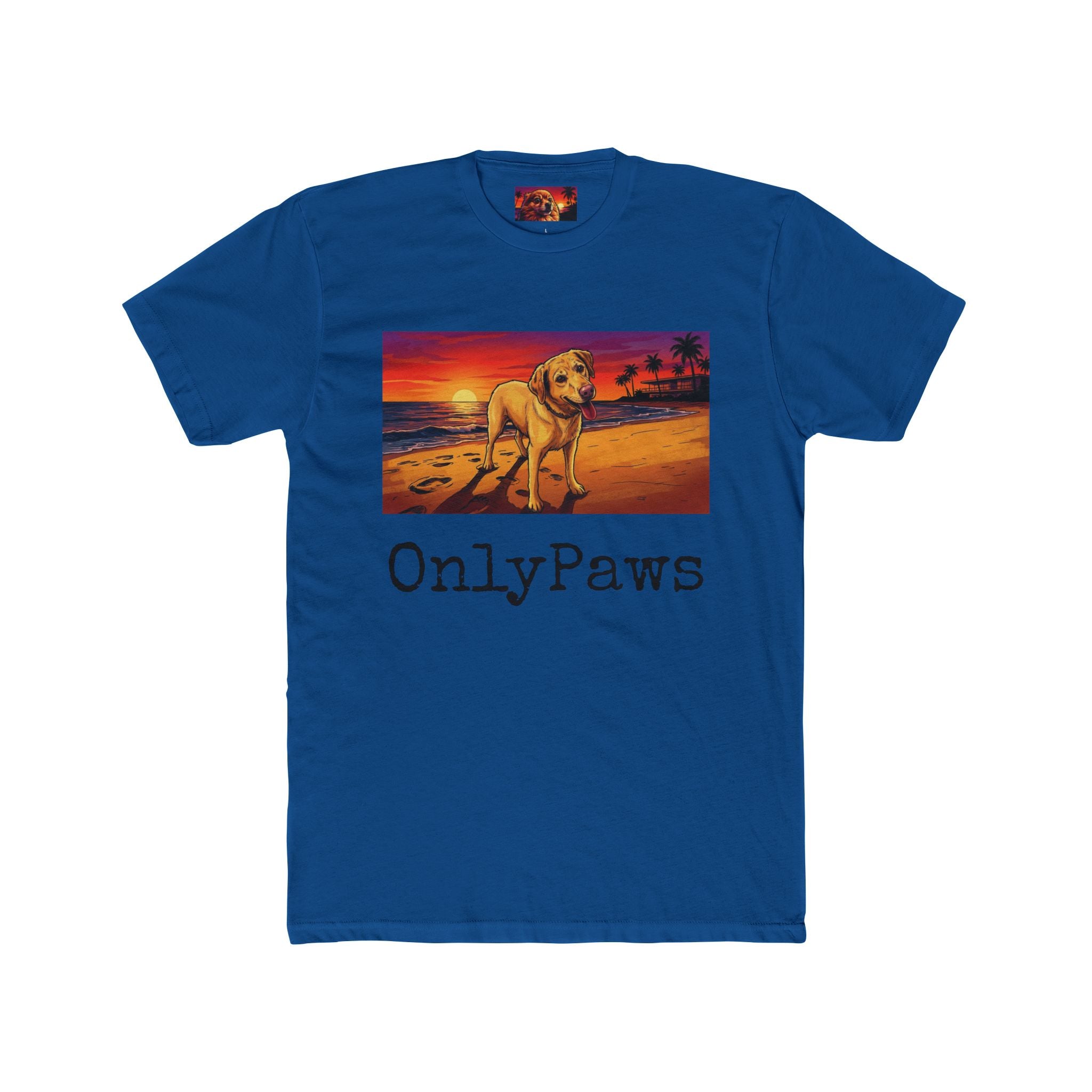 Full Self Dog Edition OnlyPaws Sunset Dog T-Shirt