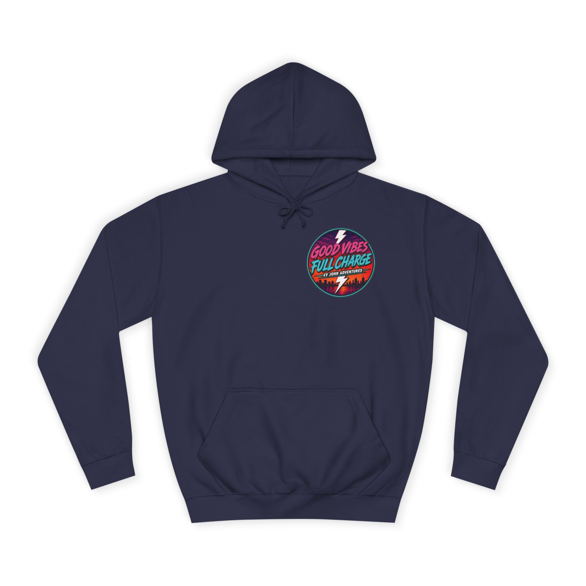 @Its_EV_John — "Good Vibes. Full Charge." Pullover (with pockets)