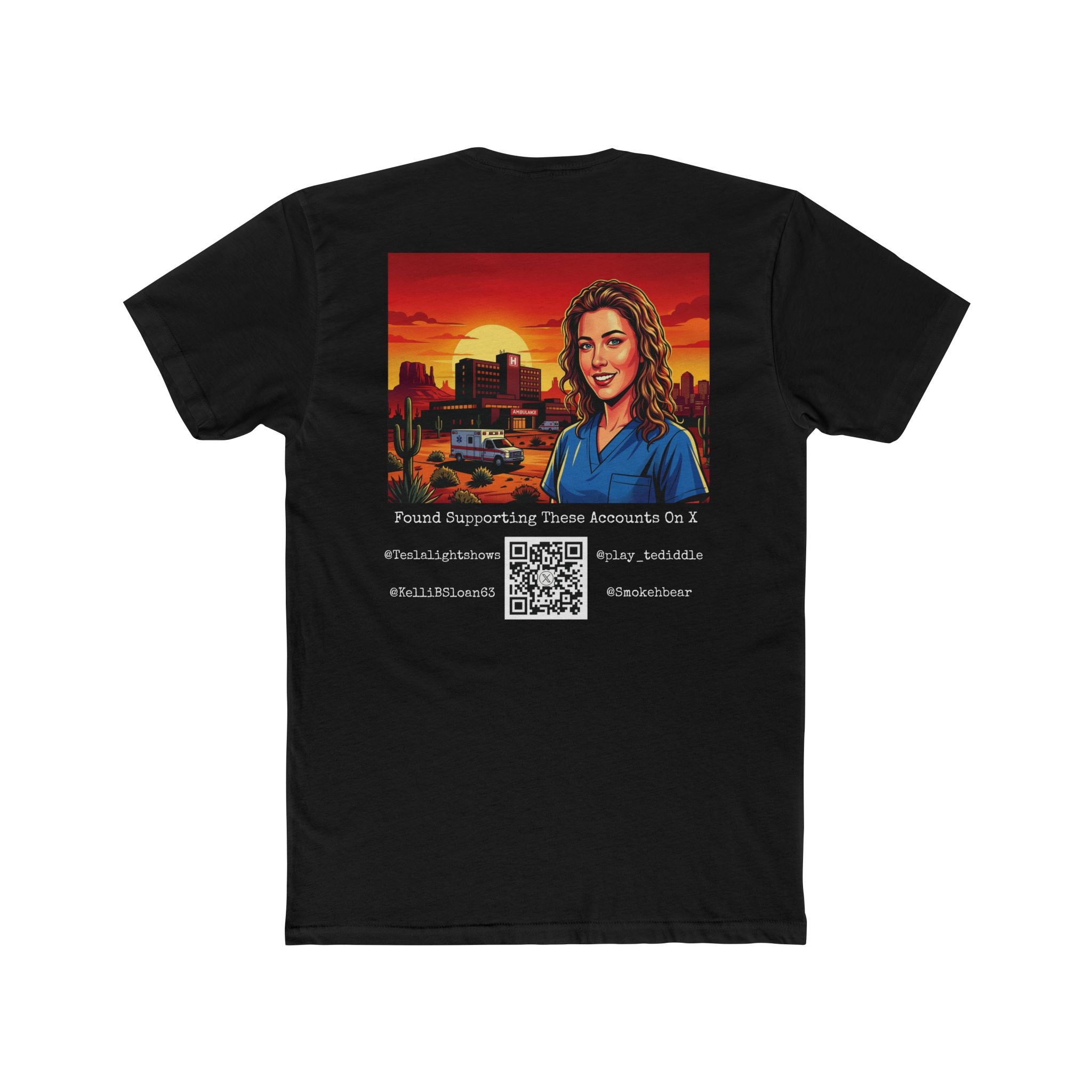 @SanAntonioBrit Tee — "Found Supporting These Accounts on X"