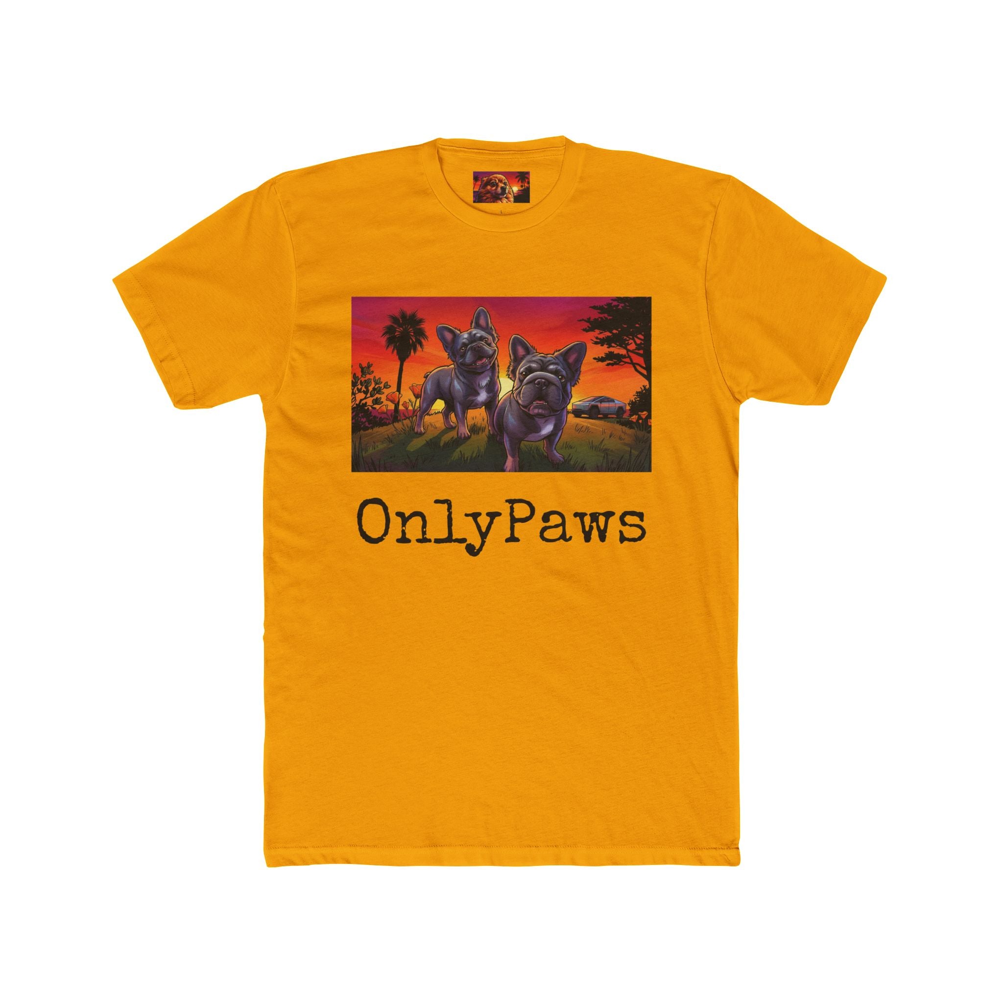 Buddha and Taz Edition OnlyPaws Sunset Dog T-Shirt