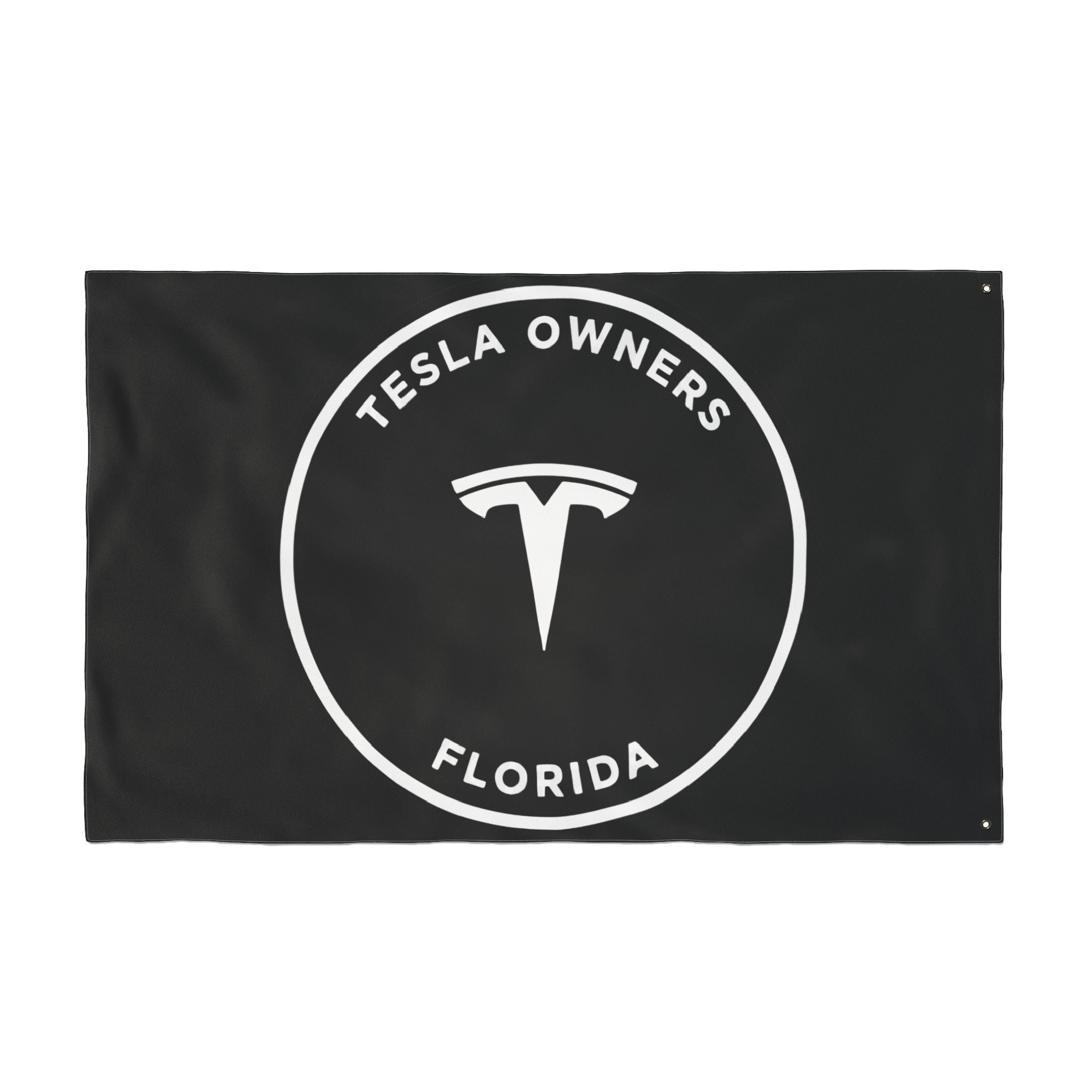Tesla Owners Florida Double-Sided Club Flag