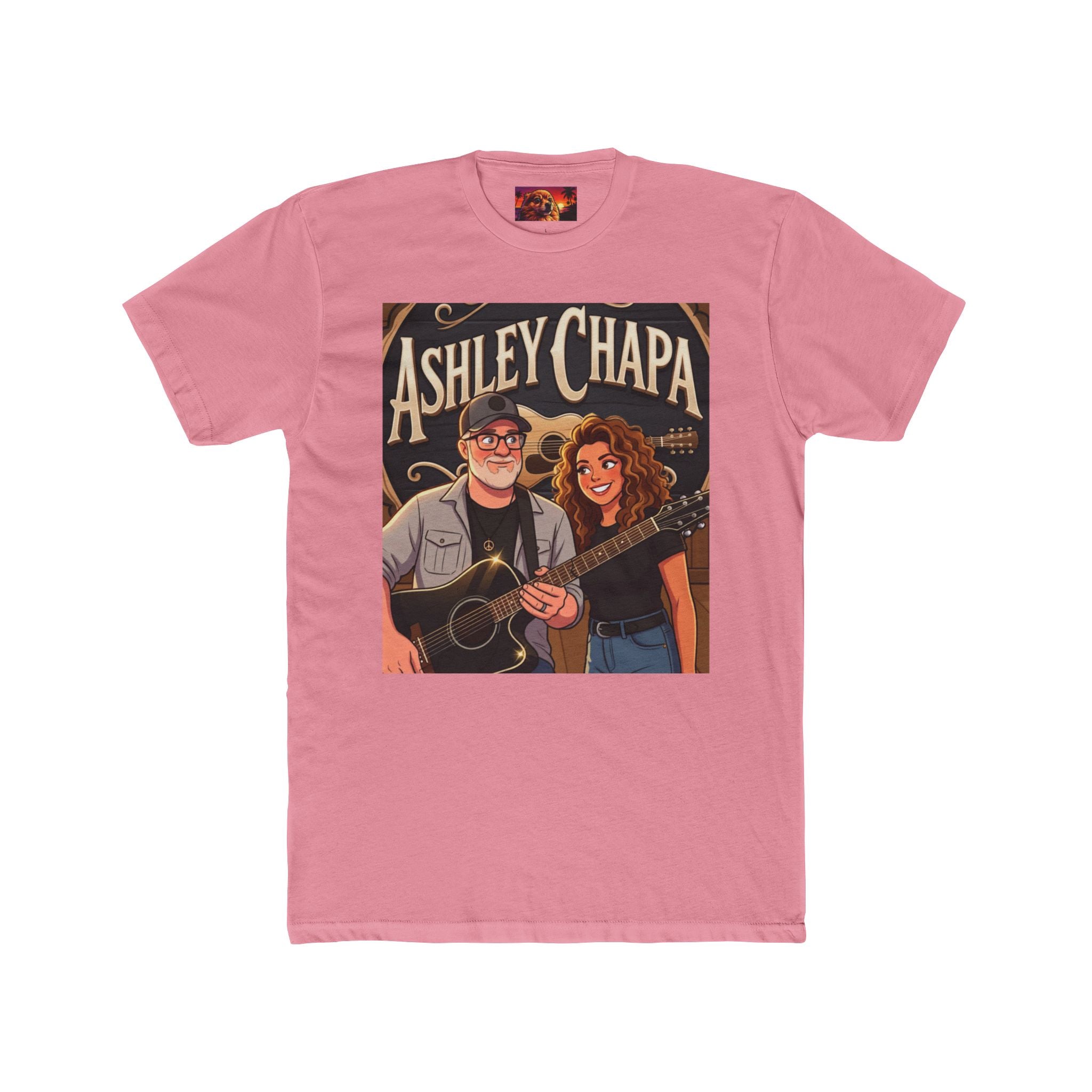 Ashley Chapa "Acoustic Duo." Cotton T-Shirt