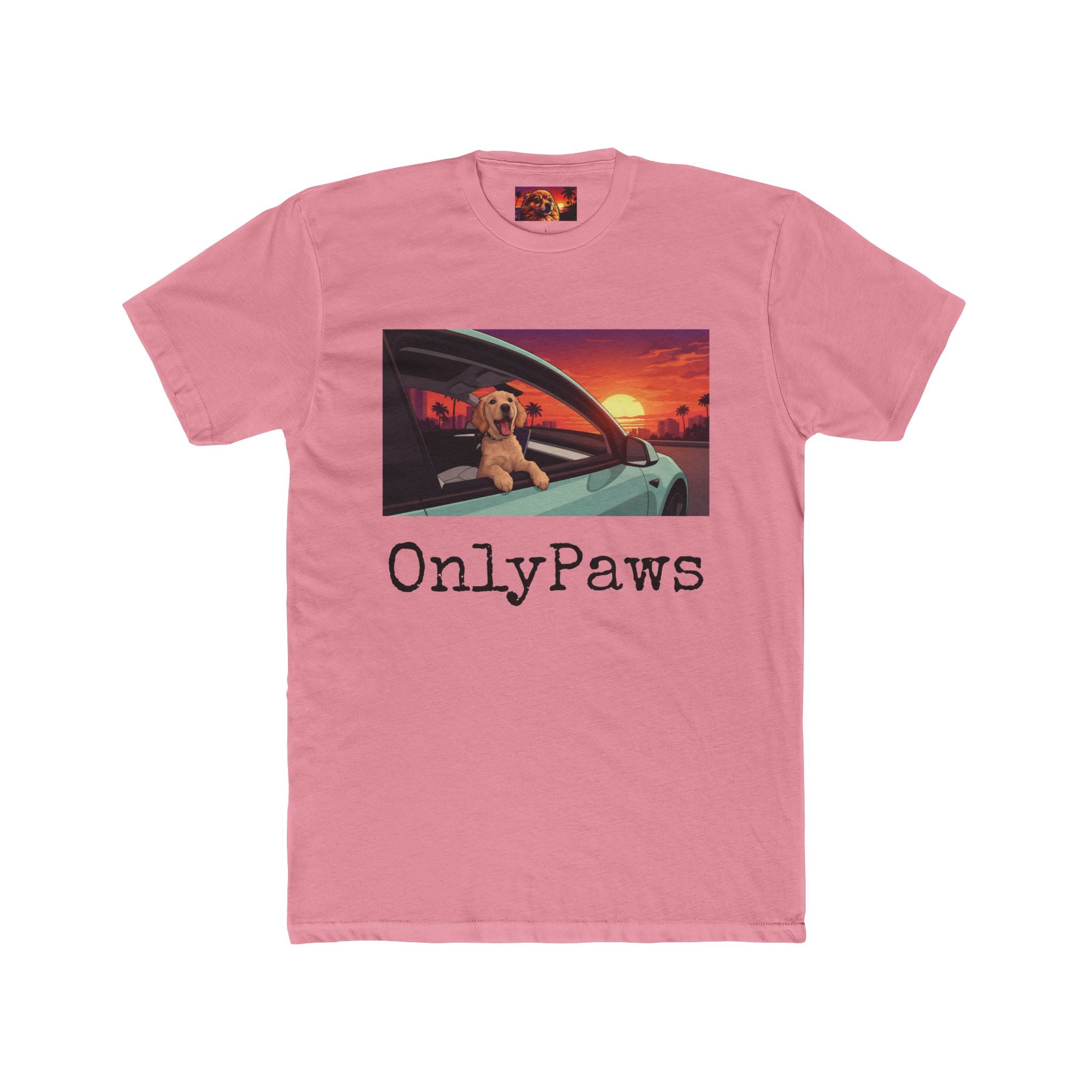 Mochi Edition OnlyPaws Sunset Dog T-Shirt