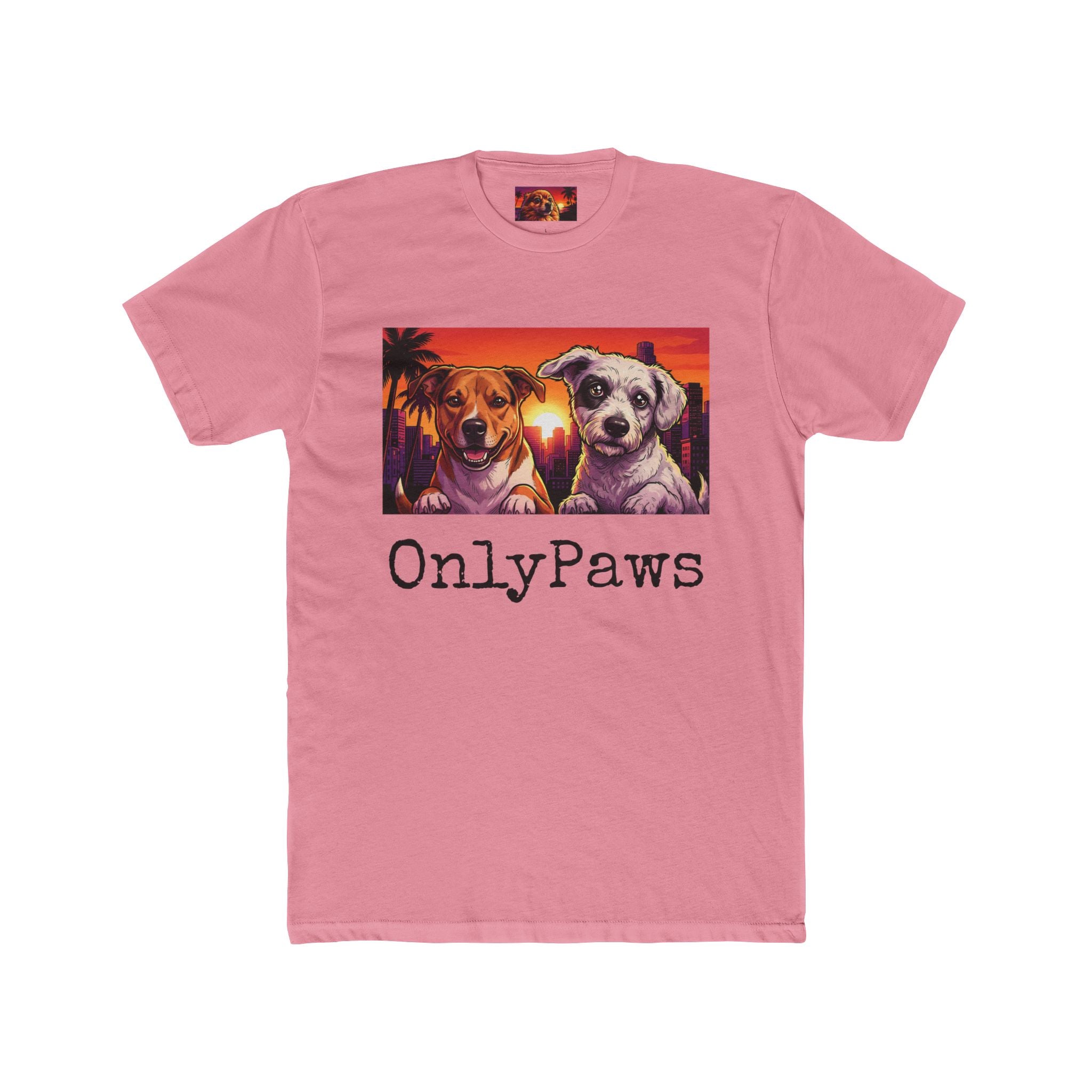 Oakley and Buster OnlyPaws Sunset Dog Tee