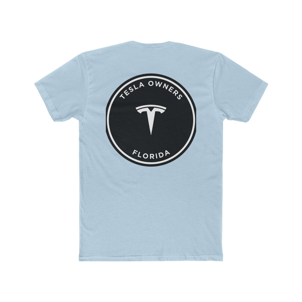 Tesla Owners Florida T-Shirt (small logo front, large back)