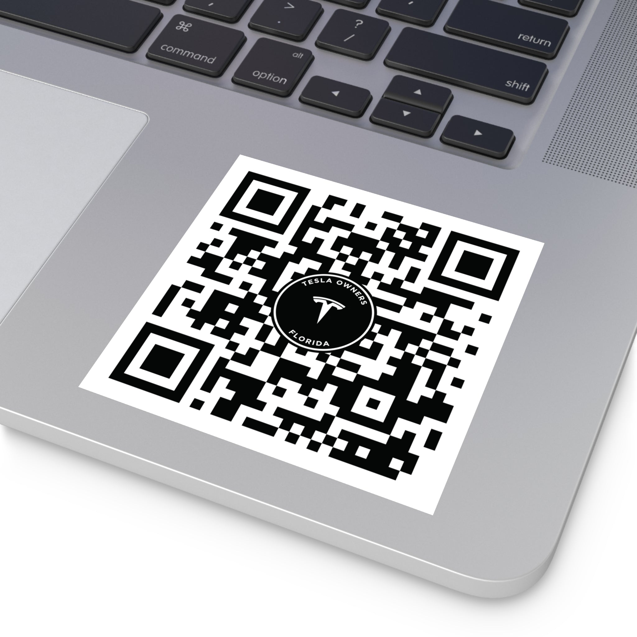 Tesla Owners Florida Join QR stickers (Indoor/Outdoor)