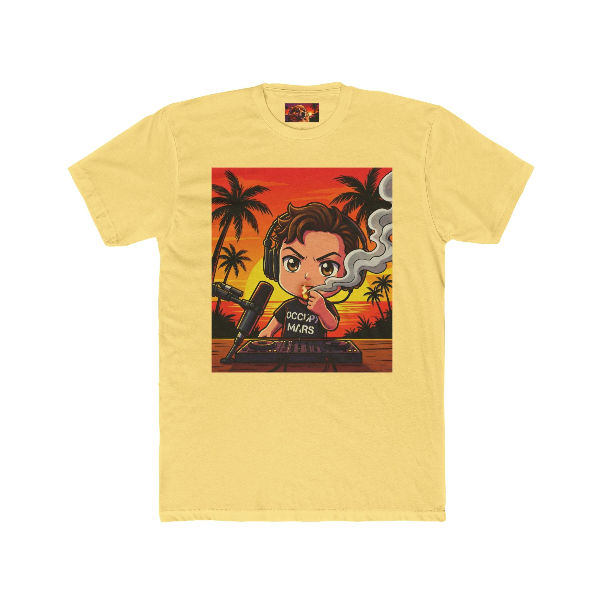 Sunset Chibi — "Occupy Mars"  T-Shirt
