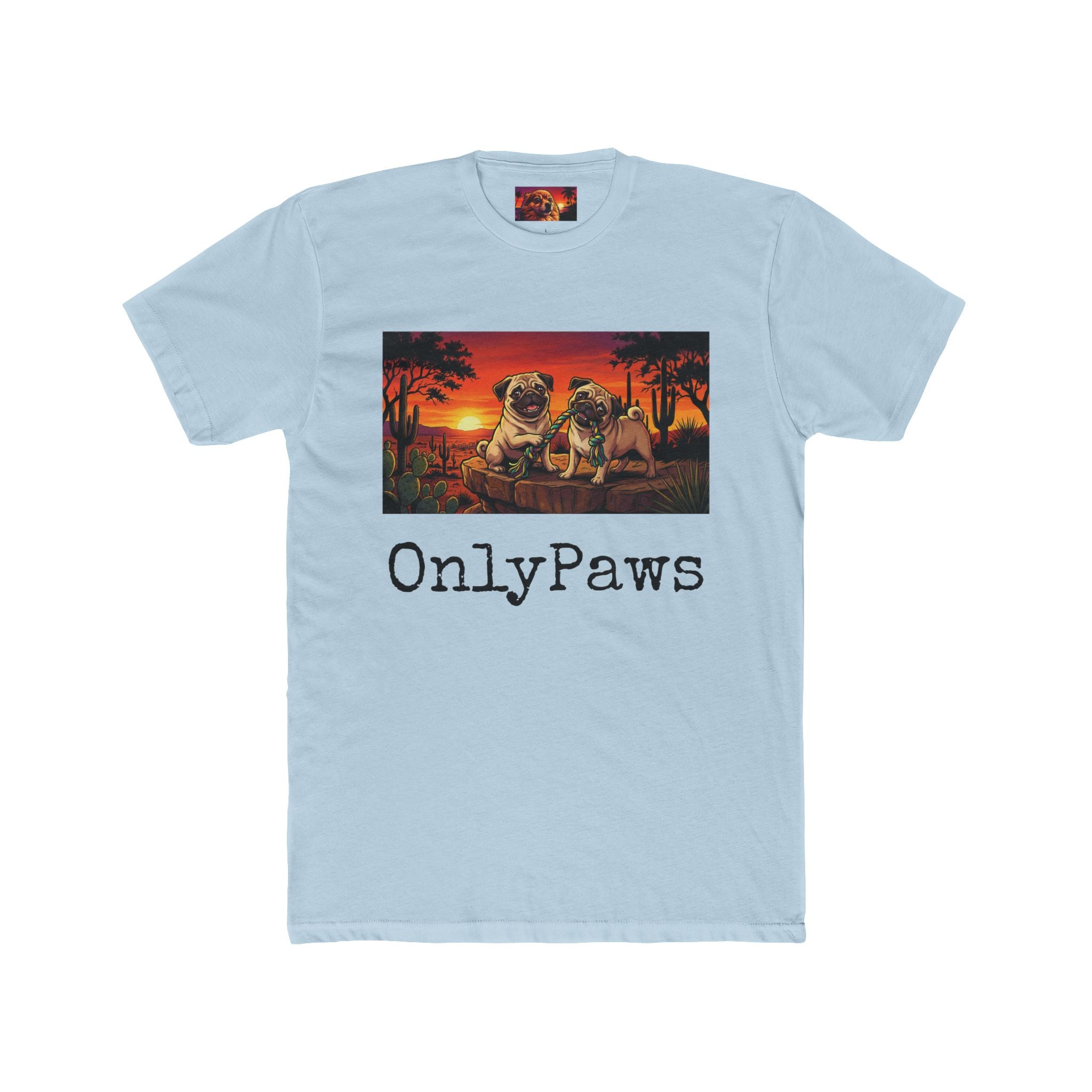 Bean and Egg Edition OnlyPaws Sunset Dog T-Shirt