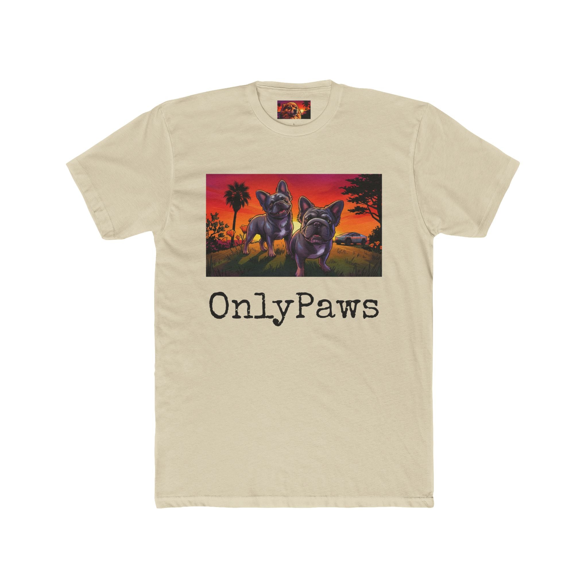 Buddha and Taz Edition OnlyPaws Sunset Dog T-Shirt