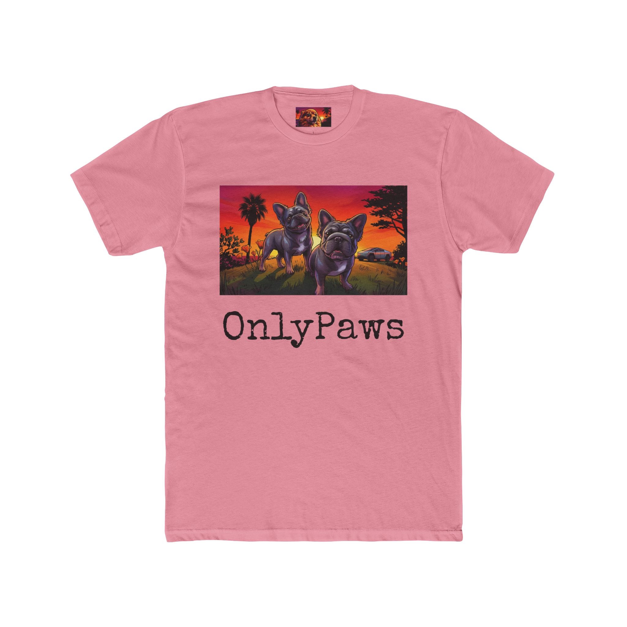 Buddha and Taz Edition OnlyPaws Sunset Dog T-Shirt