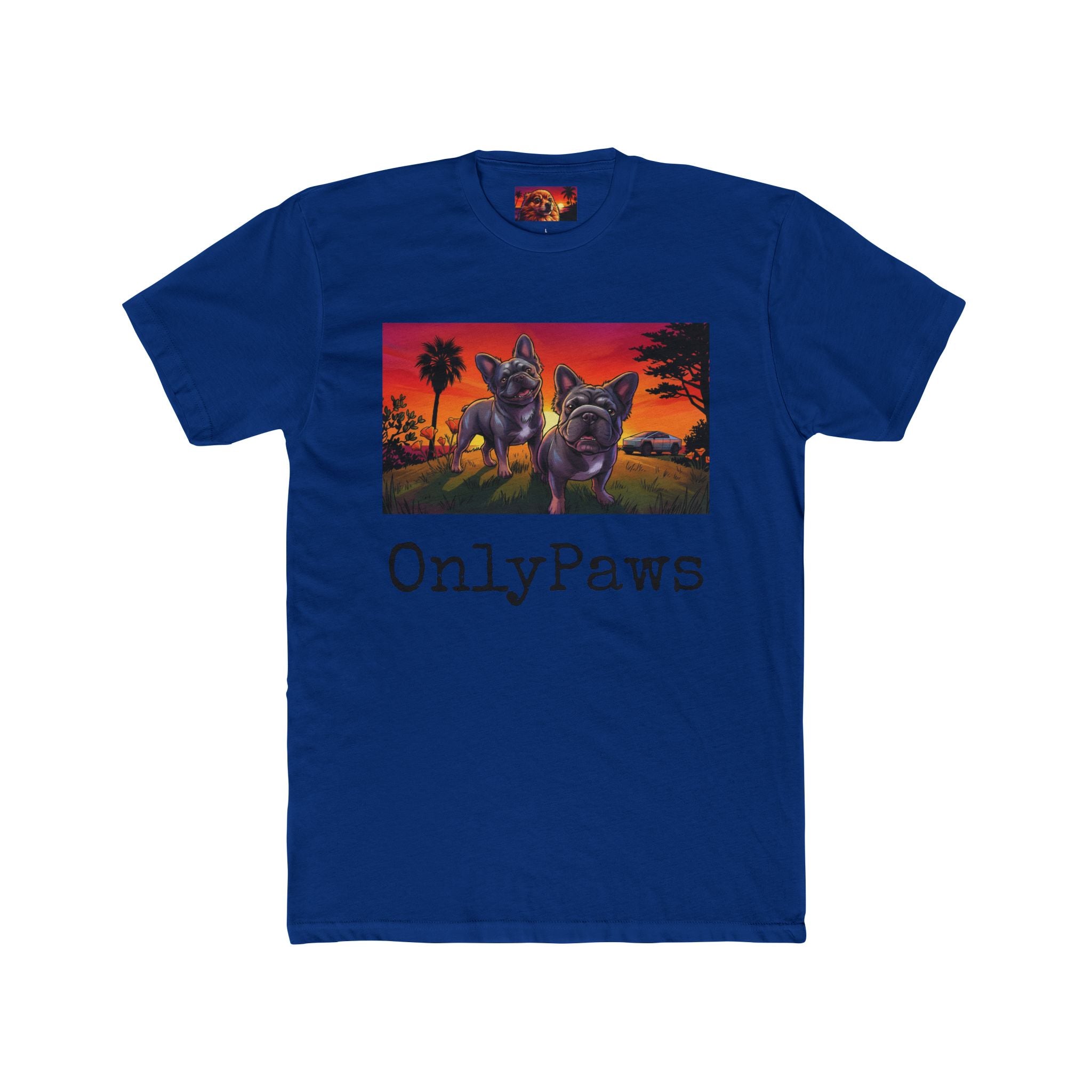Buddha and Taz Edition OnlyPaws Sunset Dog T-Shirt