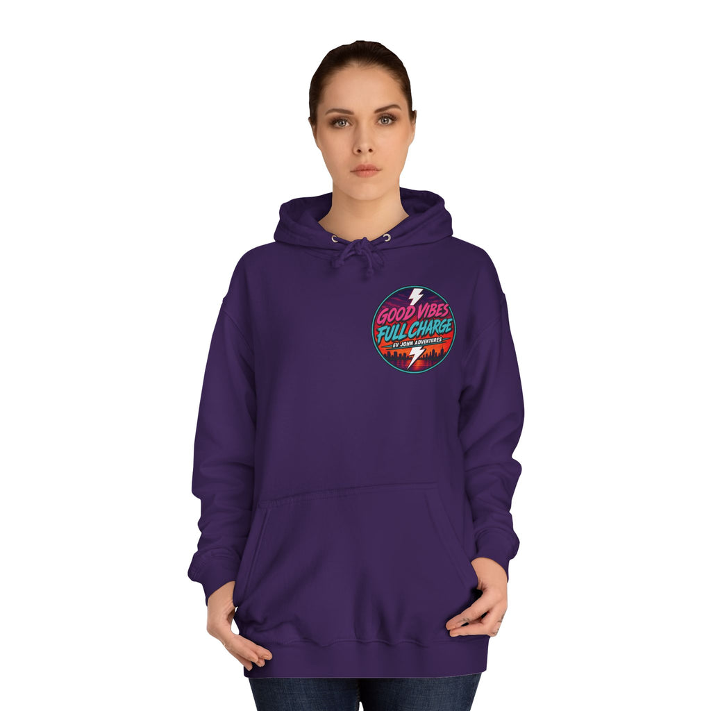 @Its_EV_John — "Good Vibes. Full Charge." Pullover (with pockets)