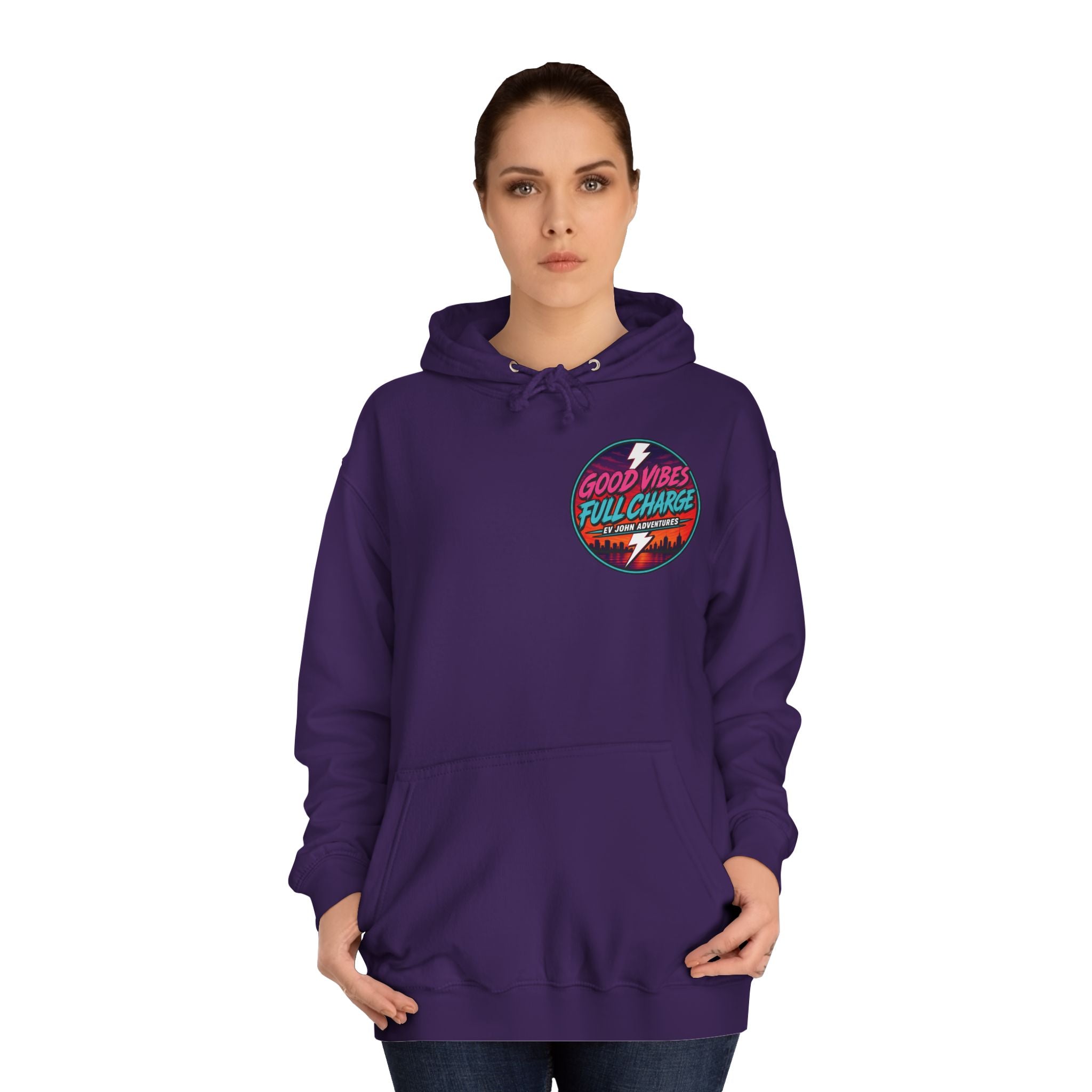 @Its_EV_John — "Good Vibes. Full Charge." Pullover (with pockets)
