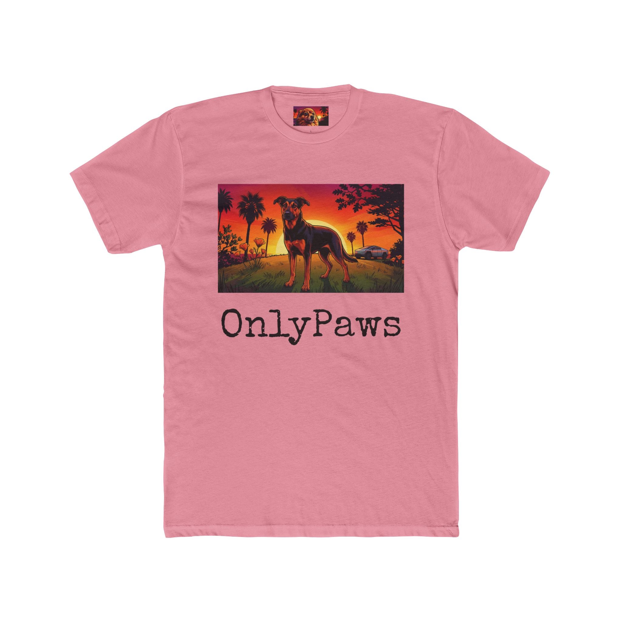 Princess Leia Edition OnlyPaws Sunset Dog T-Shirt