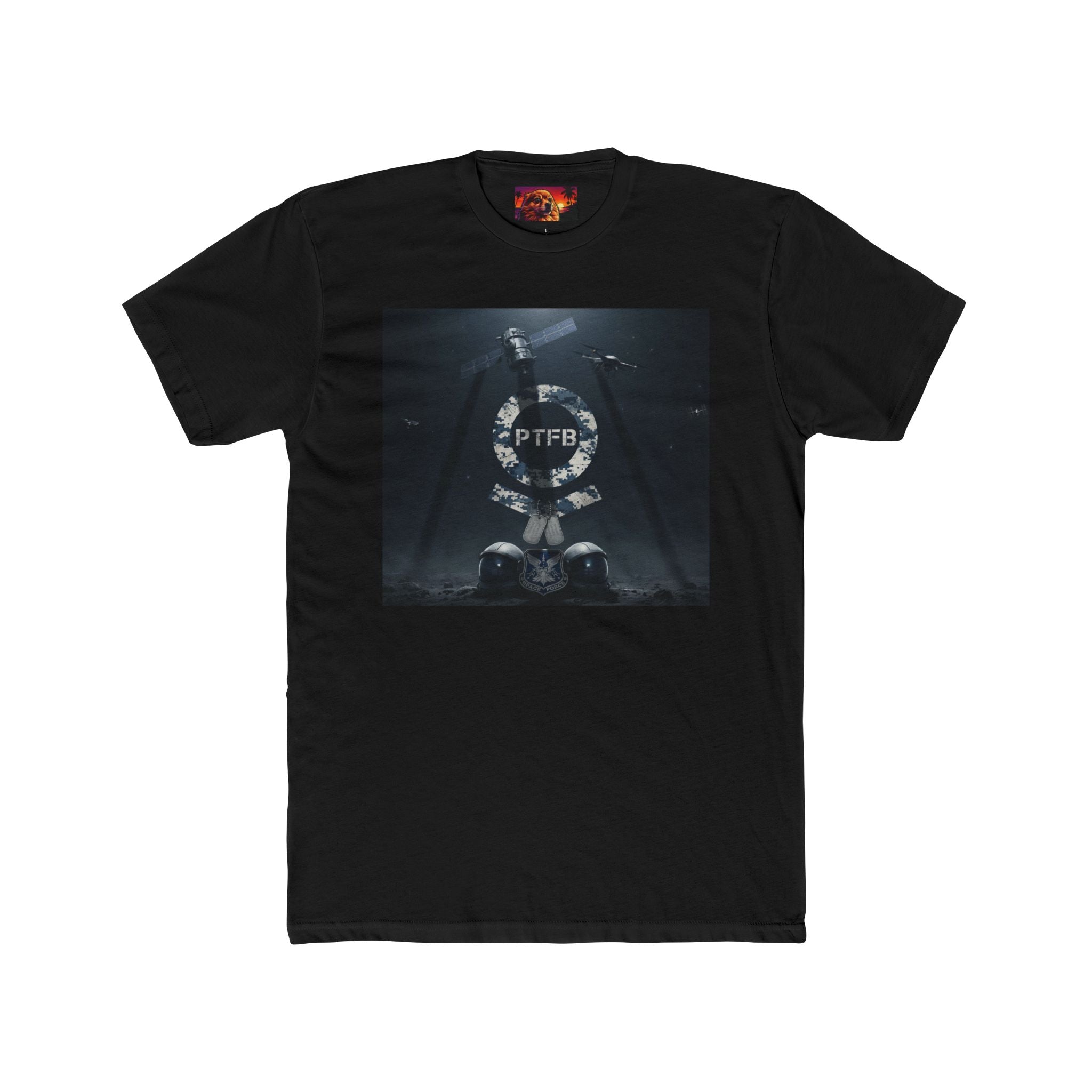 PTFB Spaceforce Cotton Crew Tee
