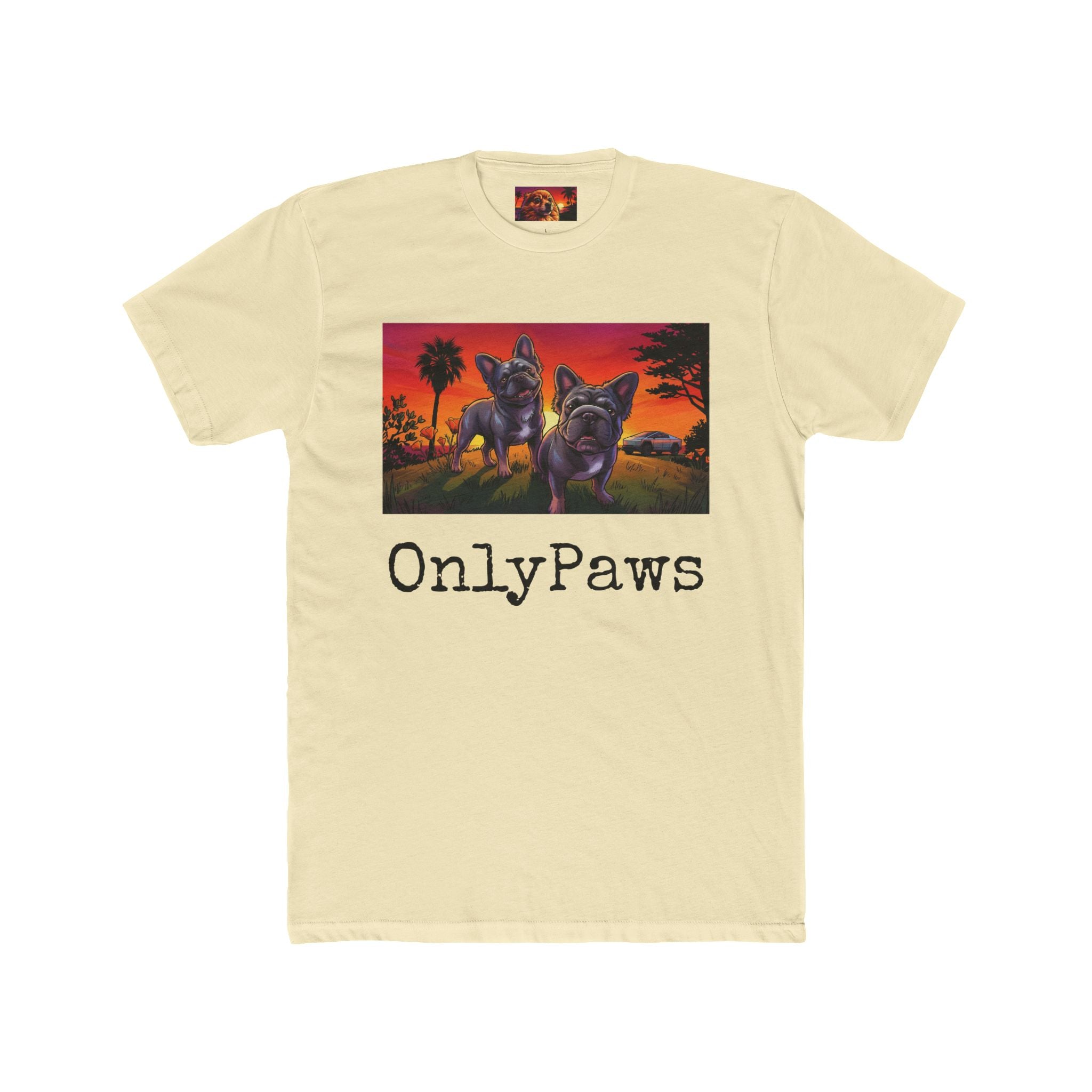 Buddha and Taz Edition OnlyPaws Sunset Dog T-Shirt
