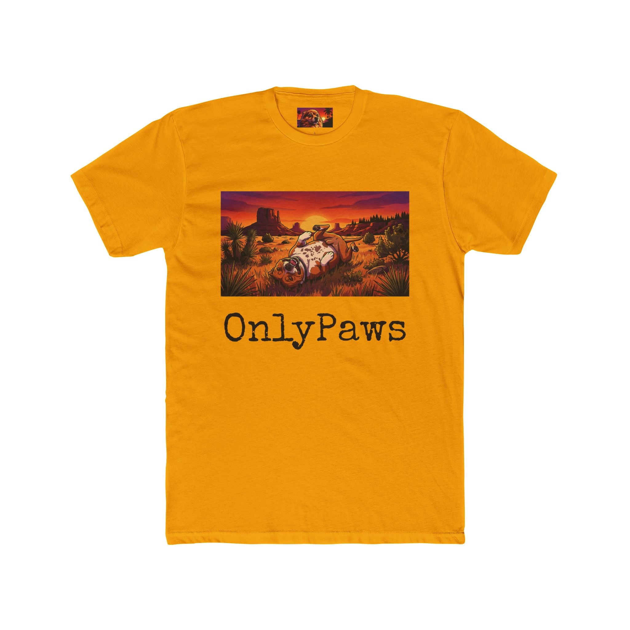 Ron Edition OnlyPaws Sunset Dog T-Shirt