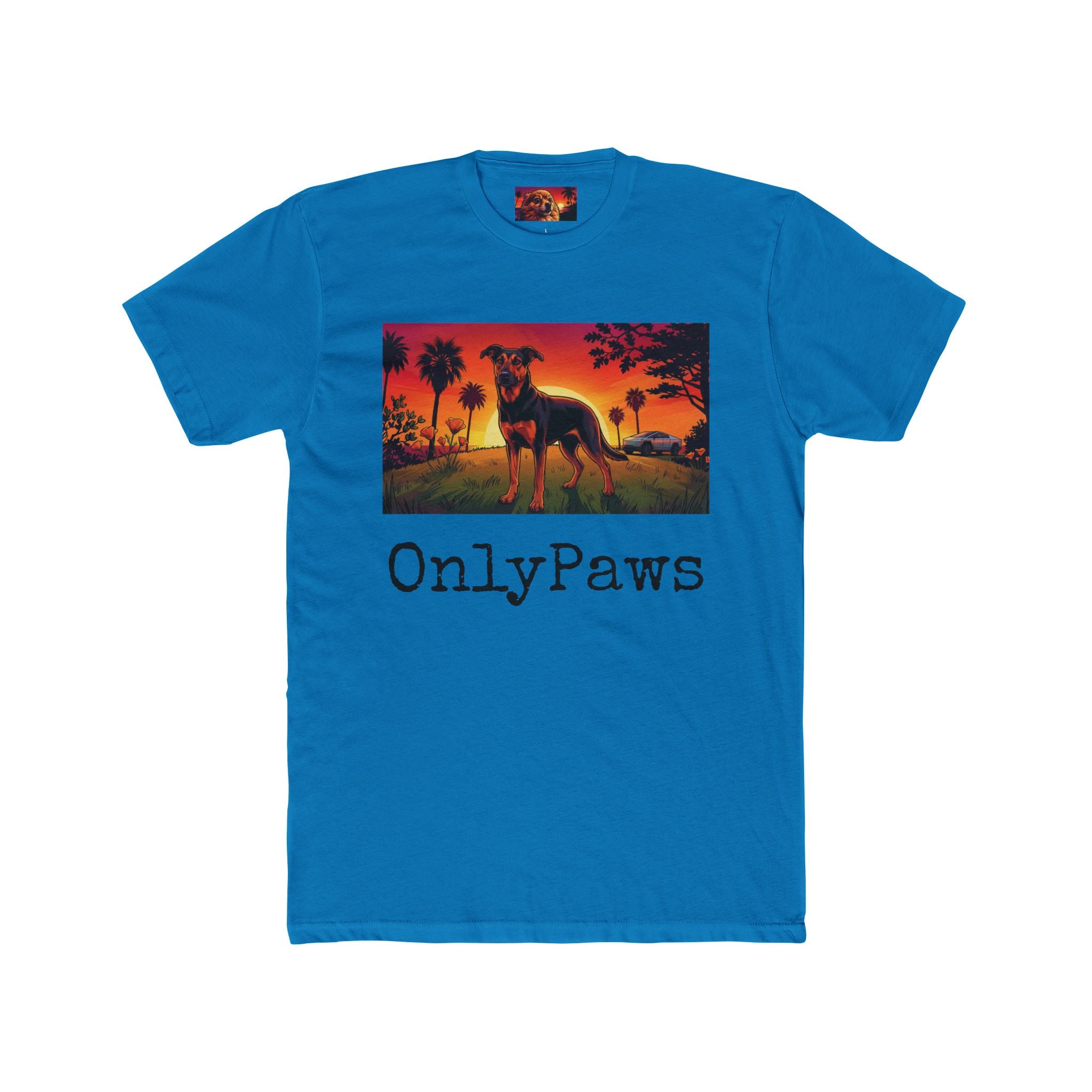 Princess Leia Edition OnlyPaws Sunset Dog T-Shirt