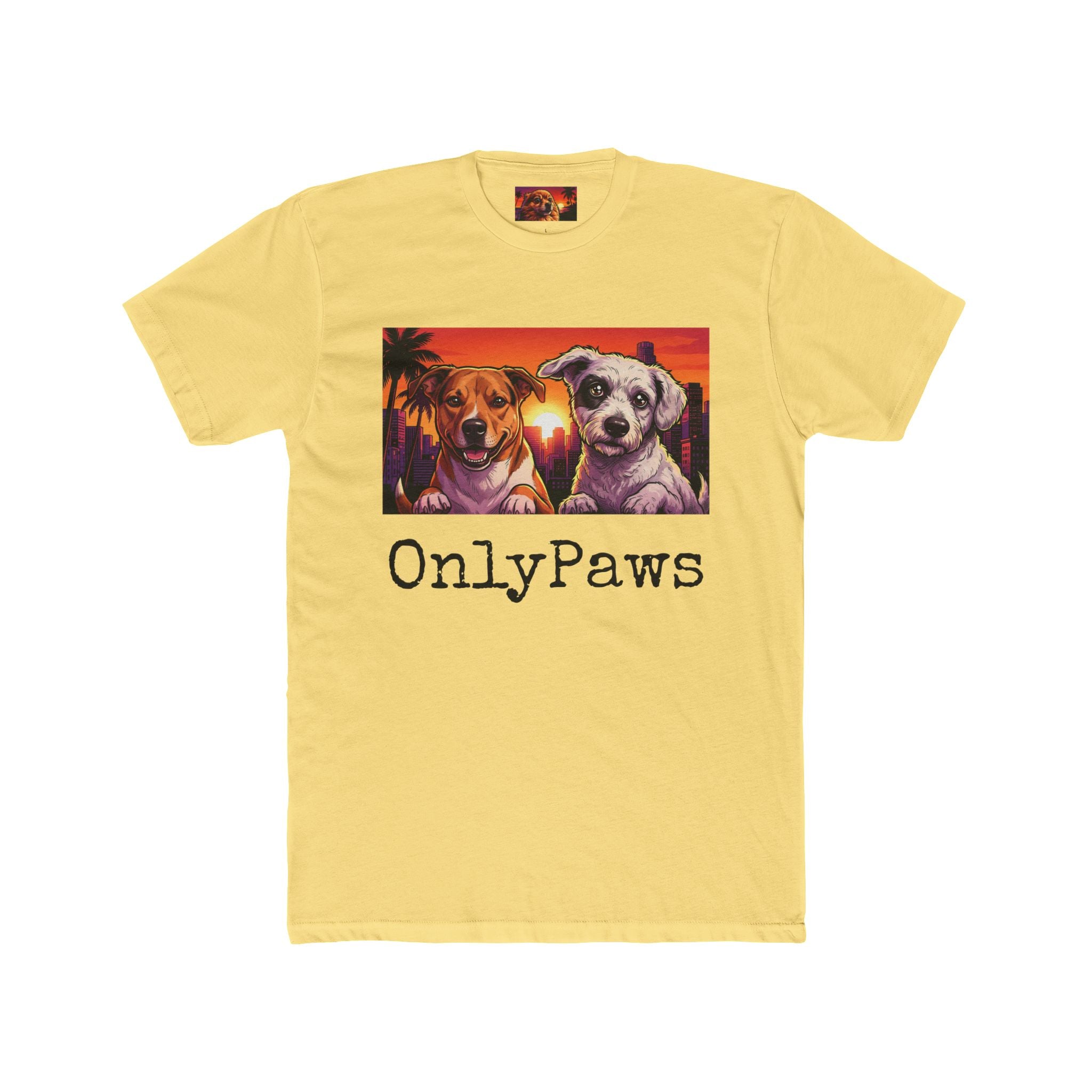 Oakley and Buster OnlyPaws Sunset Dog Tee