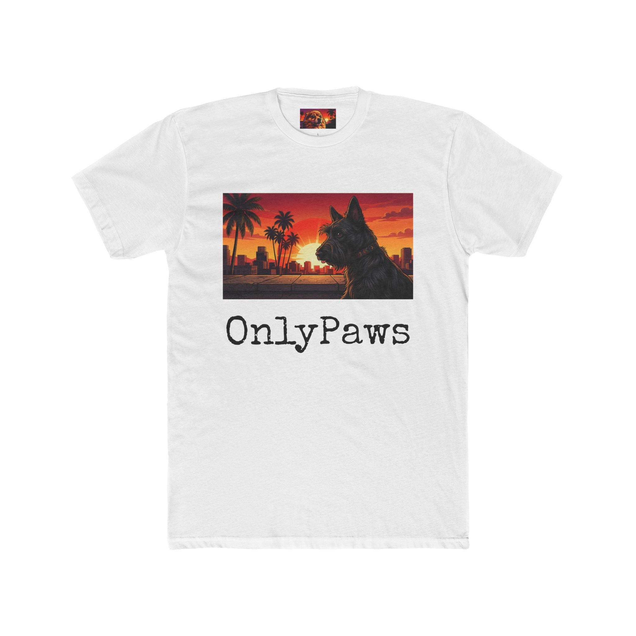 @Buccaneer Edition OnlyPaws Sunset Dog T-Shirt