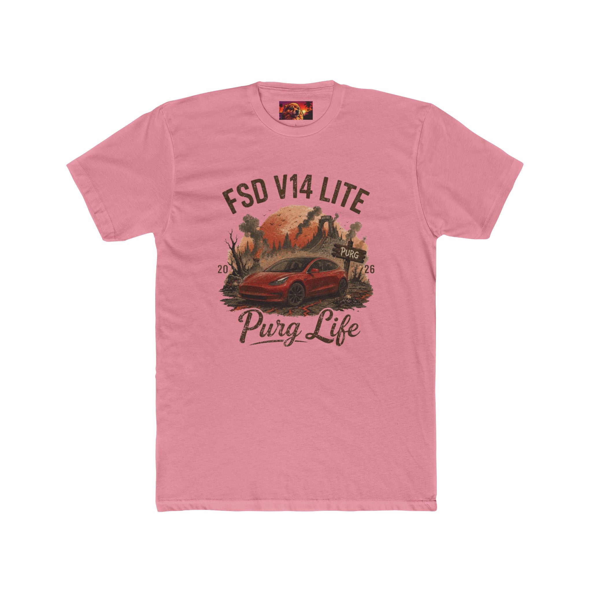 "Purg Life - Yes! I DM'd @DirtyTesLa"  Tee — FSD V14 Lite