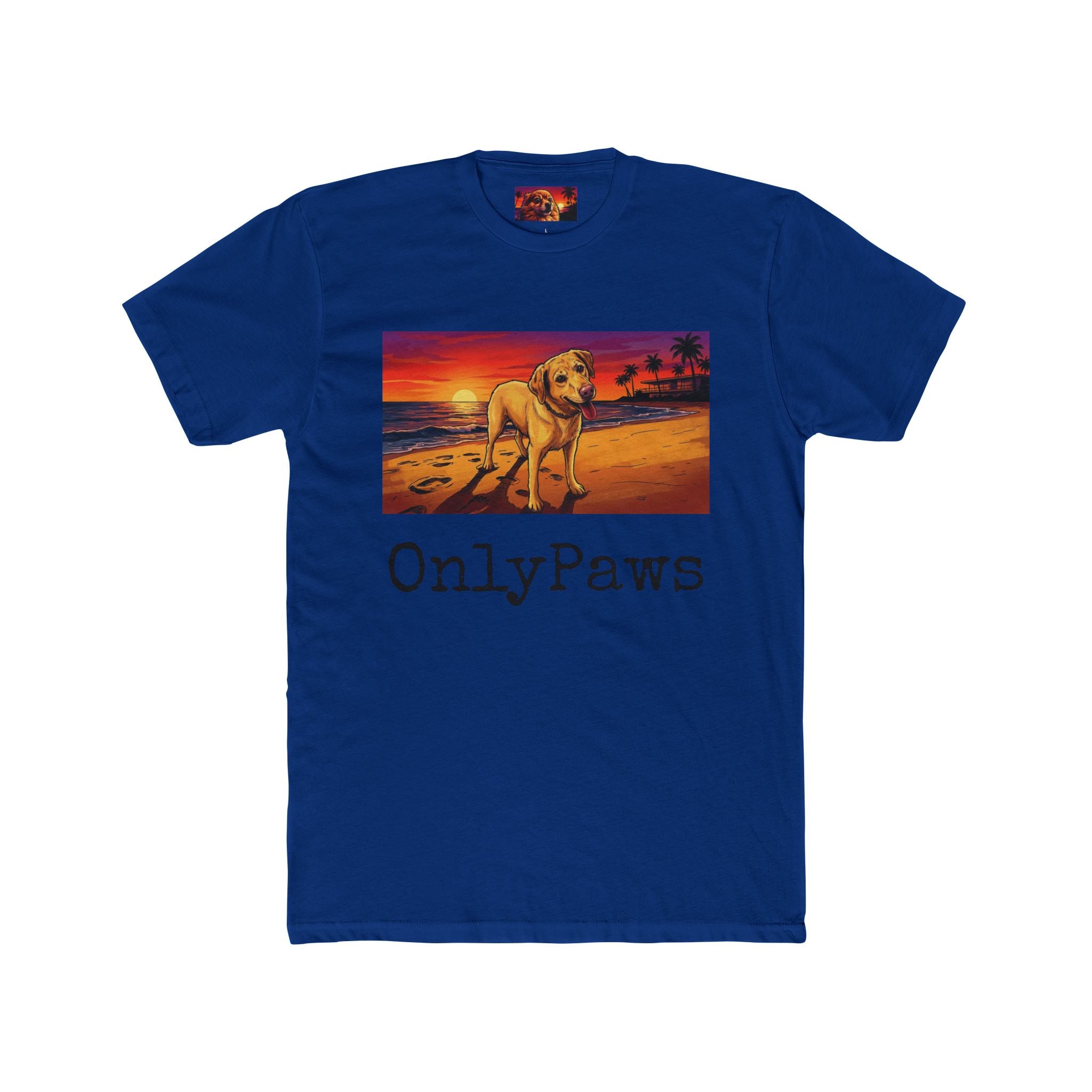 Full Self Dog Edition OnlyPaws Sunset Dog T-Shirt