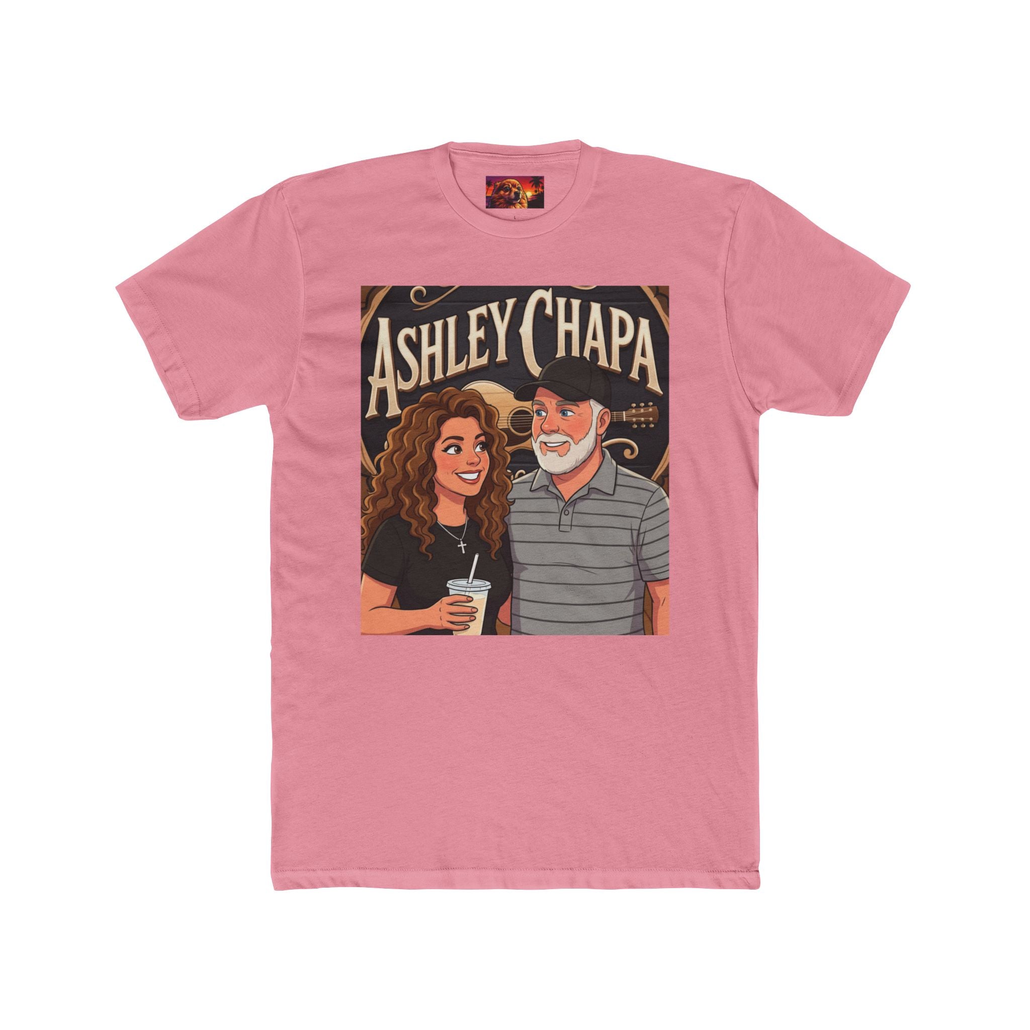 Ashley Chapa "Kenny Duo." Cotton T-Shirt