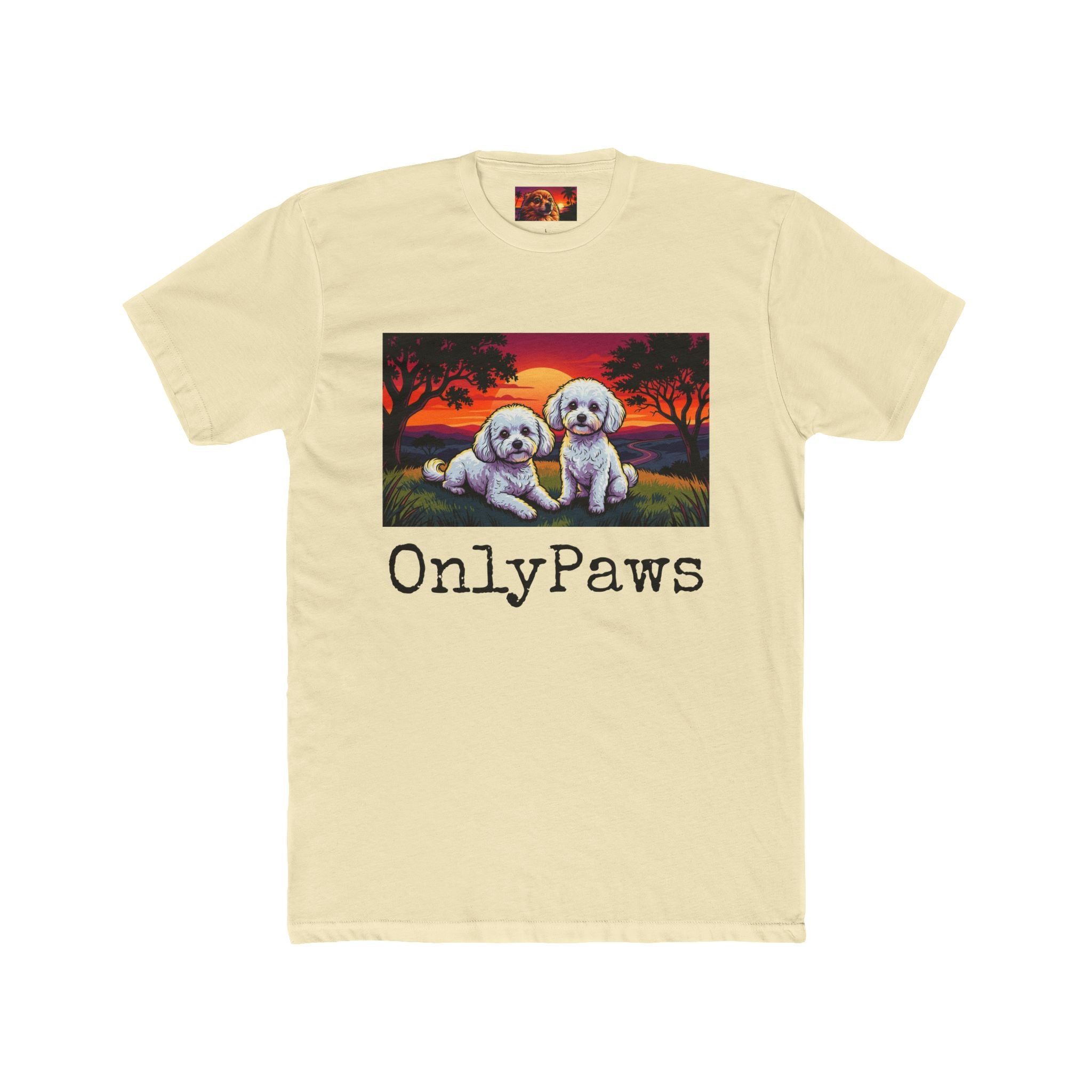 OnlyPaws Gypsy and Bella Edition Sunset dog —  T-Shirt