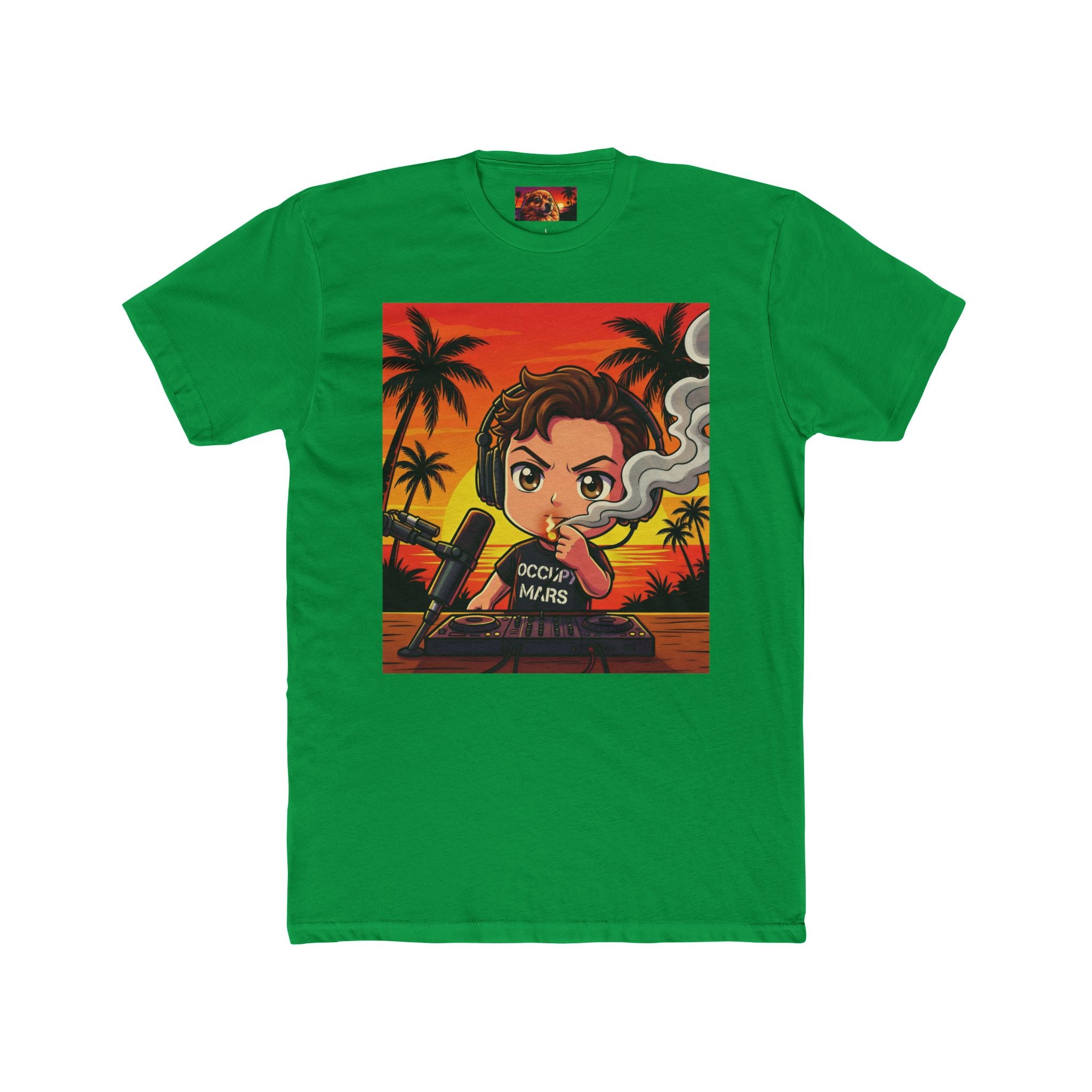 Sunset Chibi — "Occupy Mars"  T-Shirt