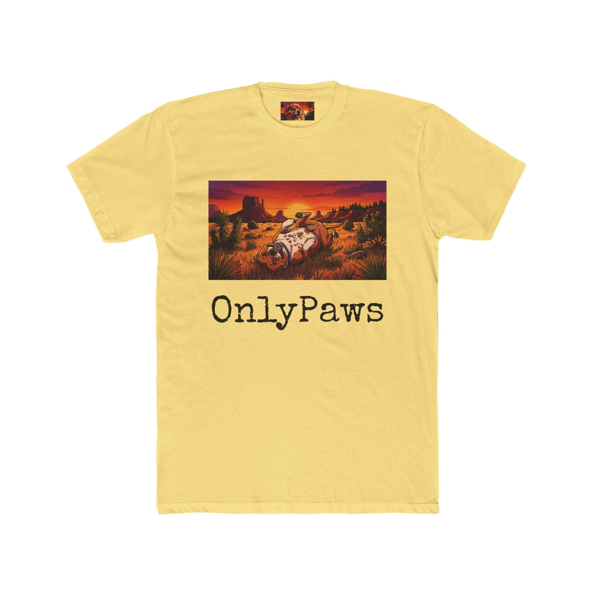 Ron Edition OnlyPaws Sunset Dog T-Shirt