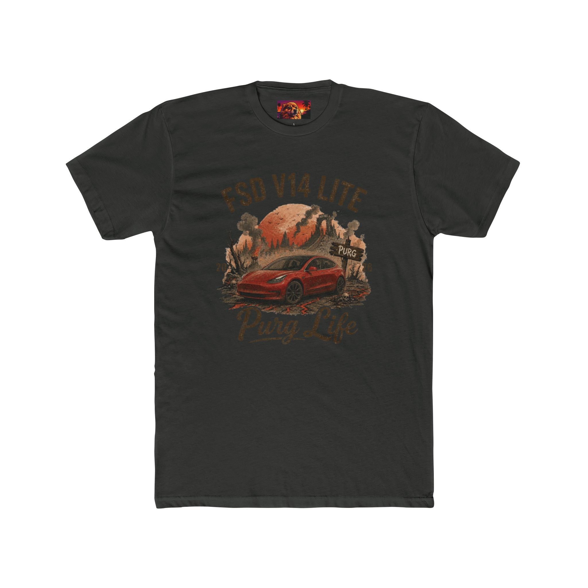 "Purg Life - Yes! I DM'd @DirtyTesLa"  Tee — FSD V14 Lite