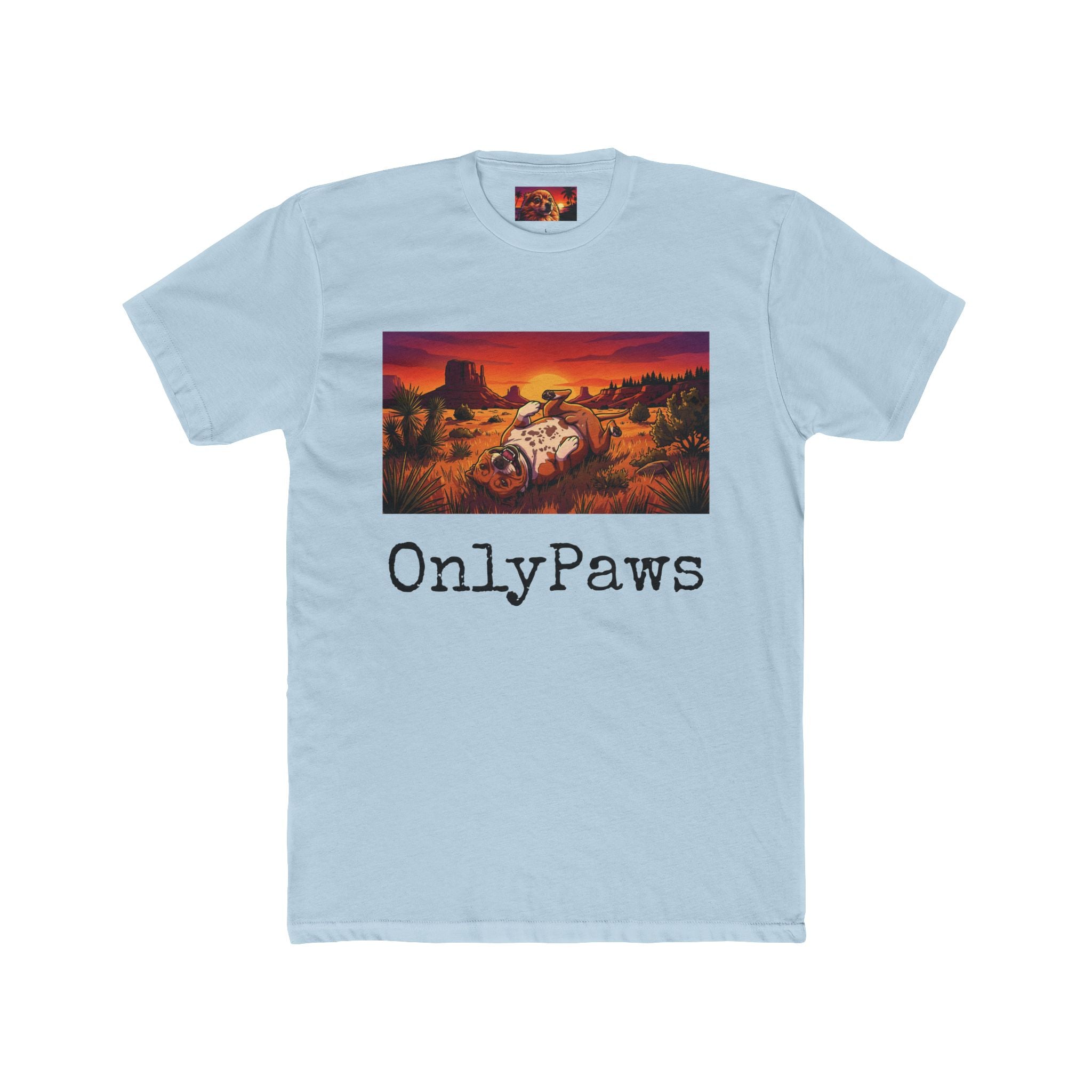 Ron Edition OnlyPaws Sunset Dog T-Shirt