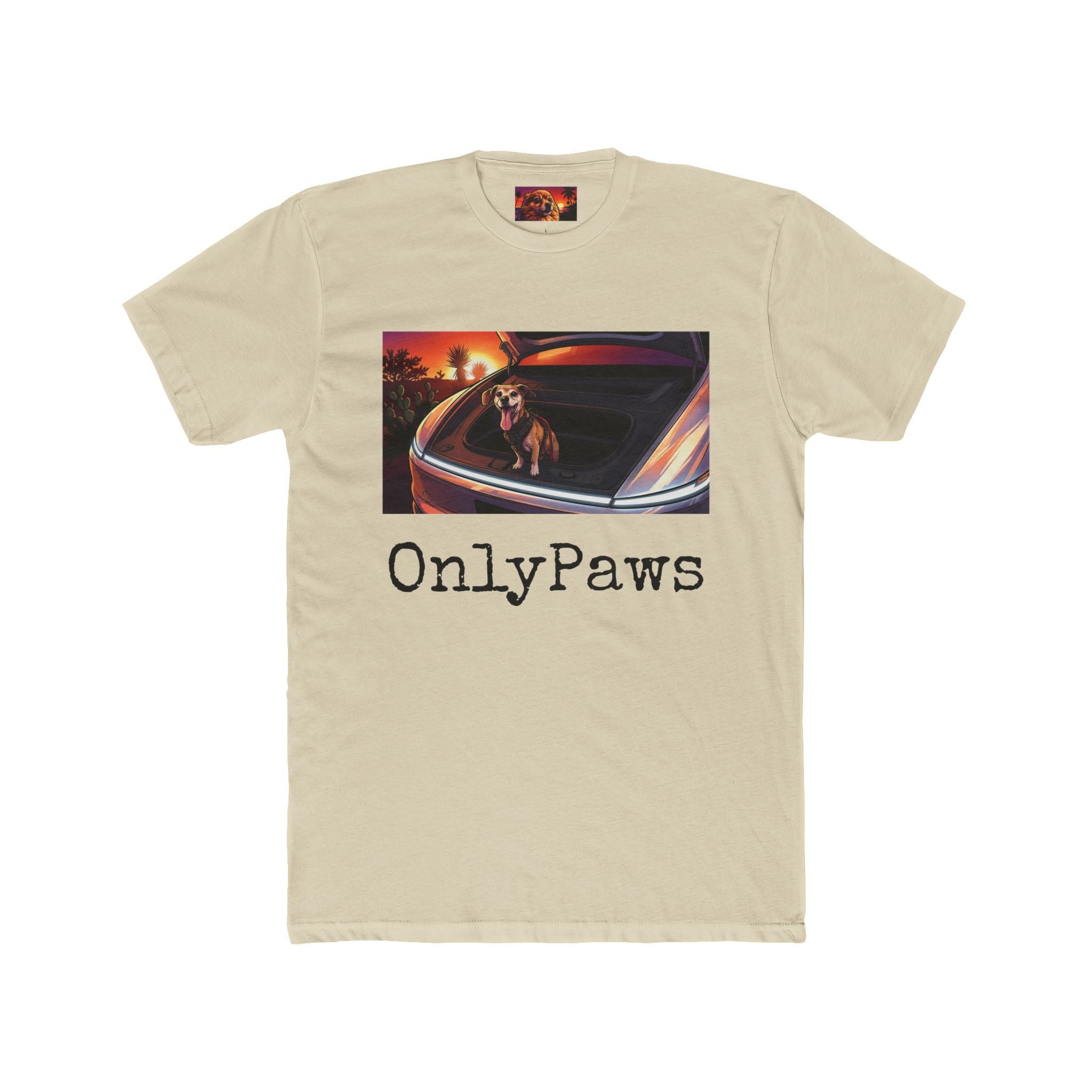 LowRider Edition OnlyPaws Sunset Dog T-Shirt