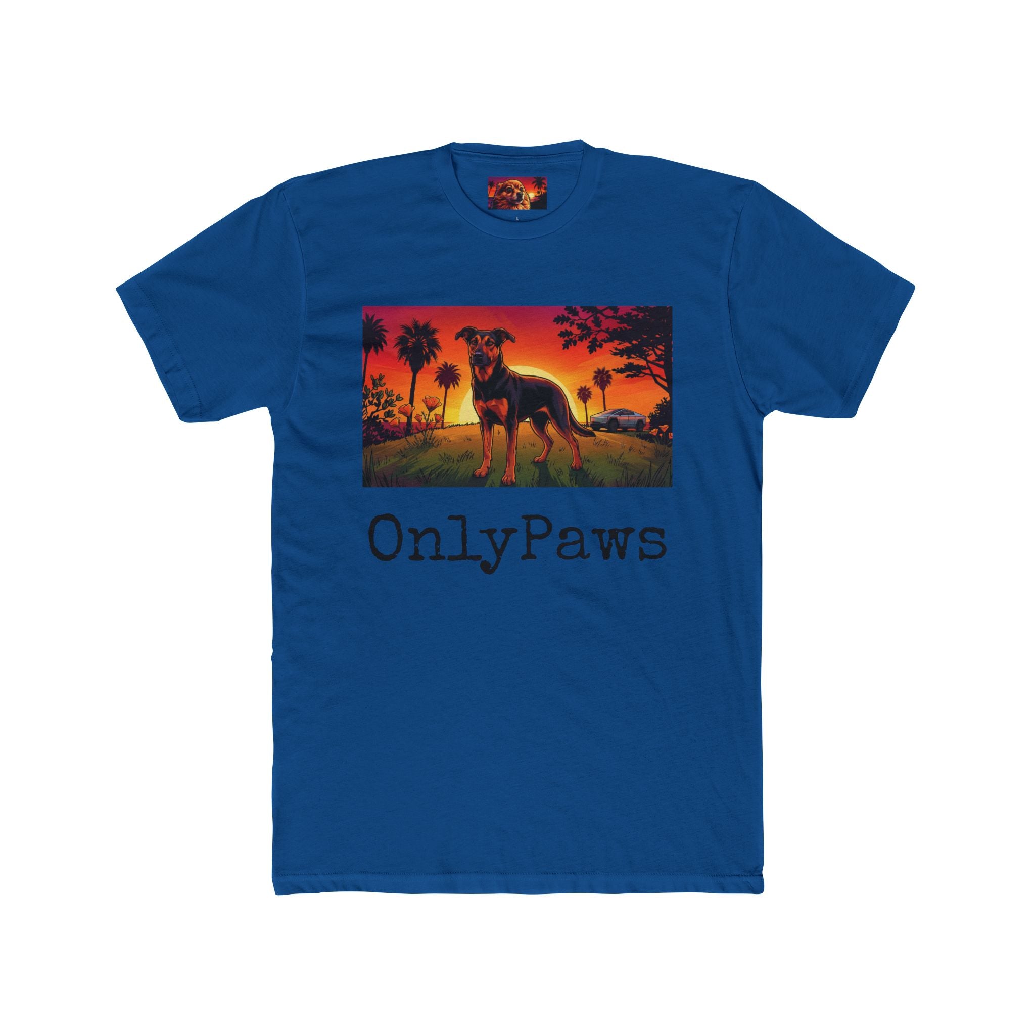Princess Leia Edition OnlyPaws Sunset Dog T-Shirt