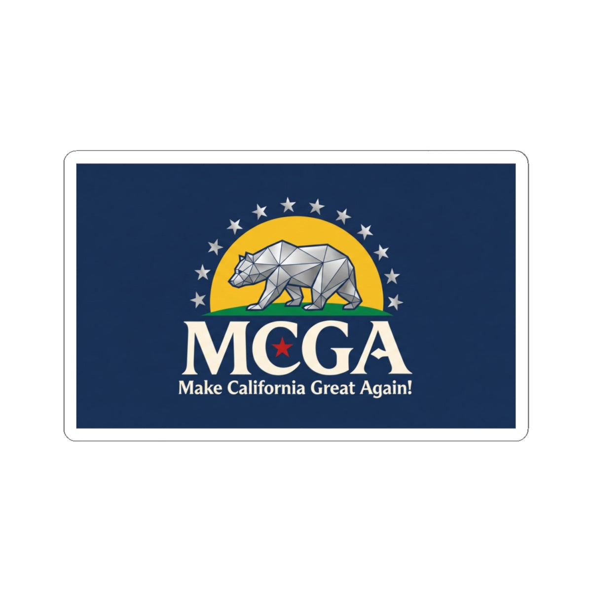 MCGA Kiss-Cut Stickers