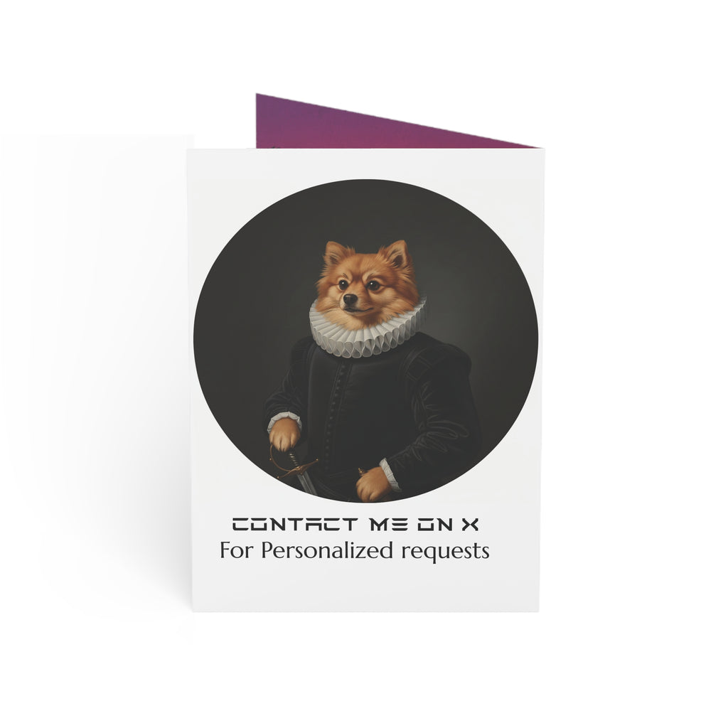 Mockup Full Custom Greeting Cards —  Party Invitations & Personalized Cards (Set of 1/10/30/50)