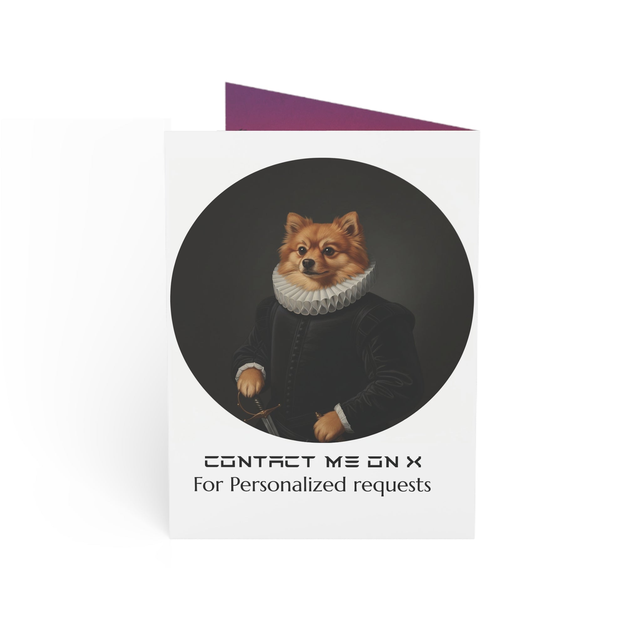 Mockup Full Custom Greeting Cards —  Party Invitations & Personalized Cards (Set of 1/10/30/50)