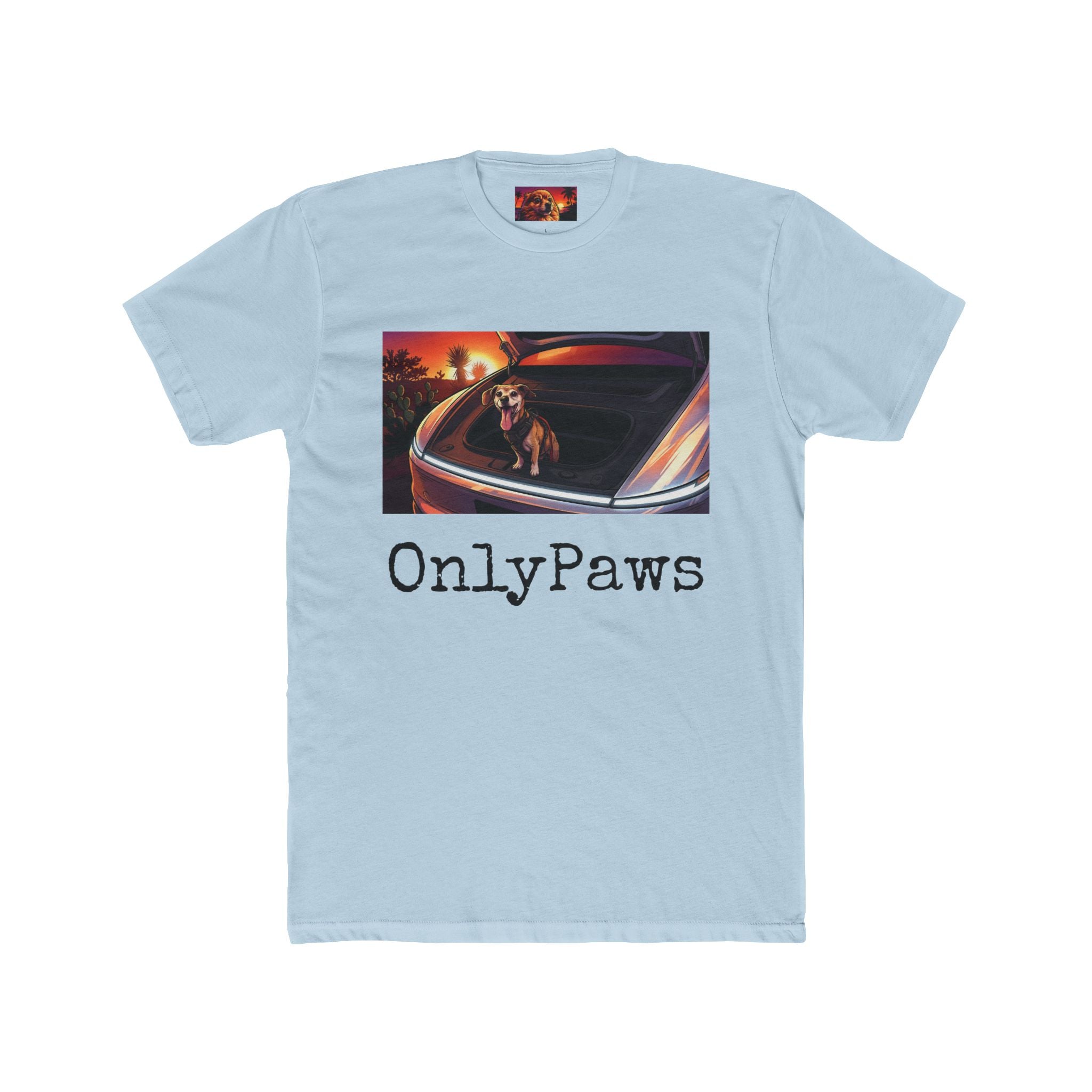 LowRider Edition OnlyPaws Sunset Dog T-Shirt